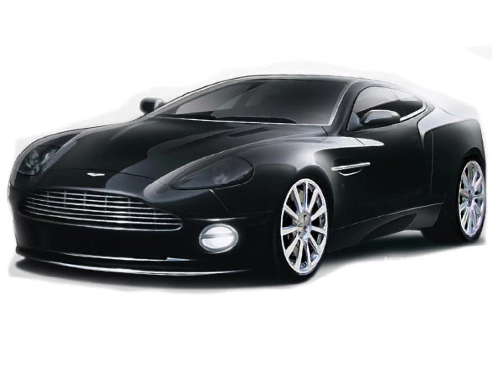 Wycieraczki Aston Martin Vanquish 2001–2007 coupe zawiera zintegrowane dysze spryskiwaczy