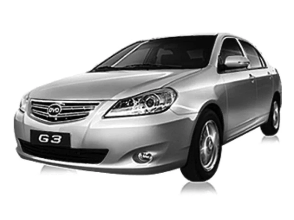 BYD G3 wiper blades 2007–2017 sedan
