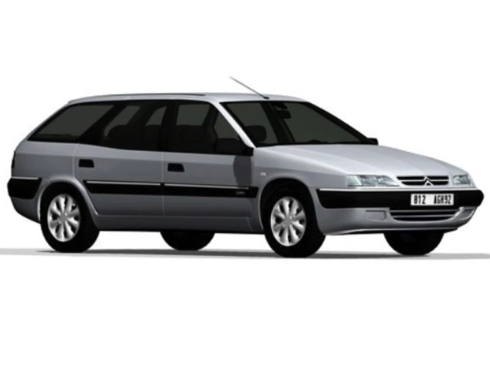 Wycieraczki Citroen Xantia Break 1995–1999 X2 kombi 12.1997-11.1999 metalowa tylna wycieraczka