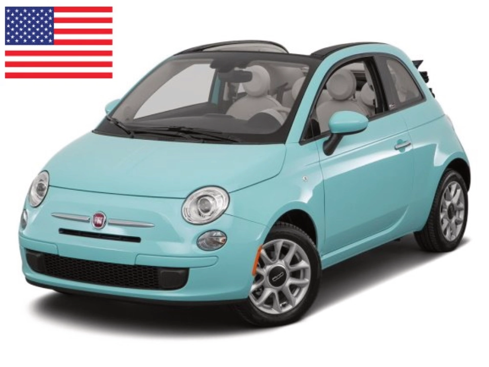Wycieraczki Fiat 500C USA 2007–2020 cabrio