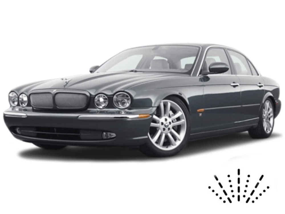 Wycieraczki Jaguar XJ 2003–2009 X350 sedan ze zintegrowanym spryskiwaczem