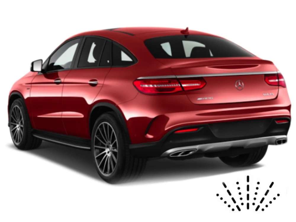 Wycieraczki Mercedes GLE Coupe 2015–2018 C292 SUV coupe | ze zintegrowanym spryskiwaczem