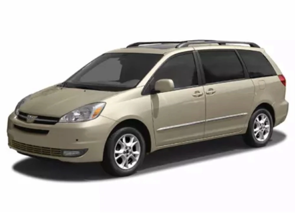 Wycieraczki Toyota Sienna 2 2003–2011 XL20 MPV