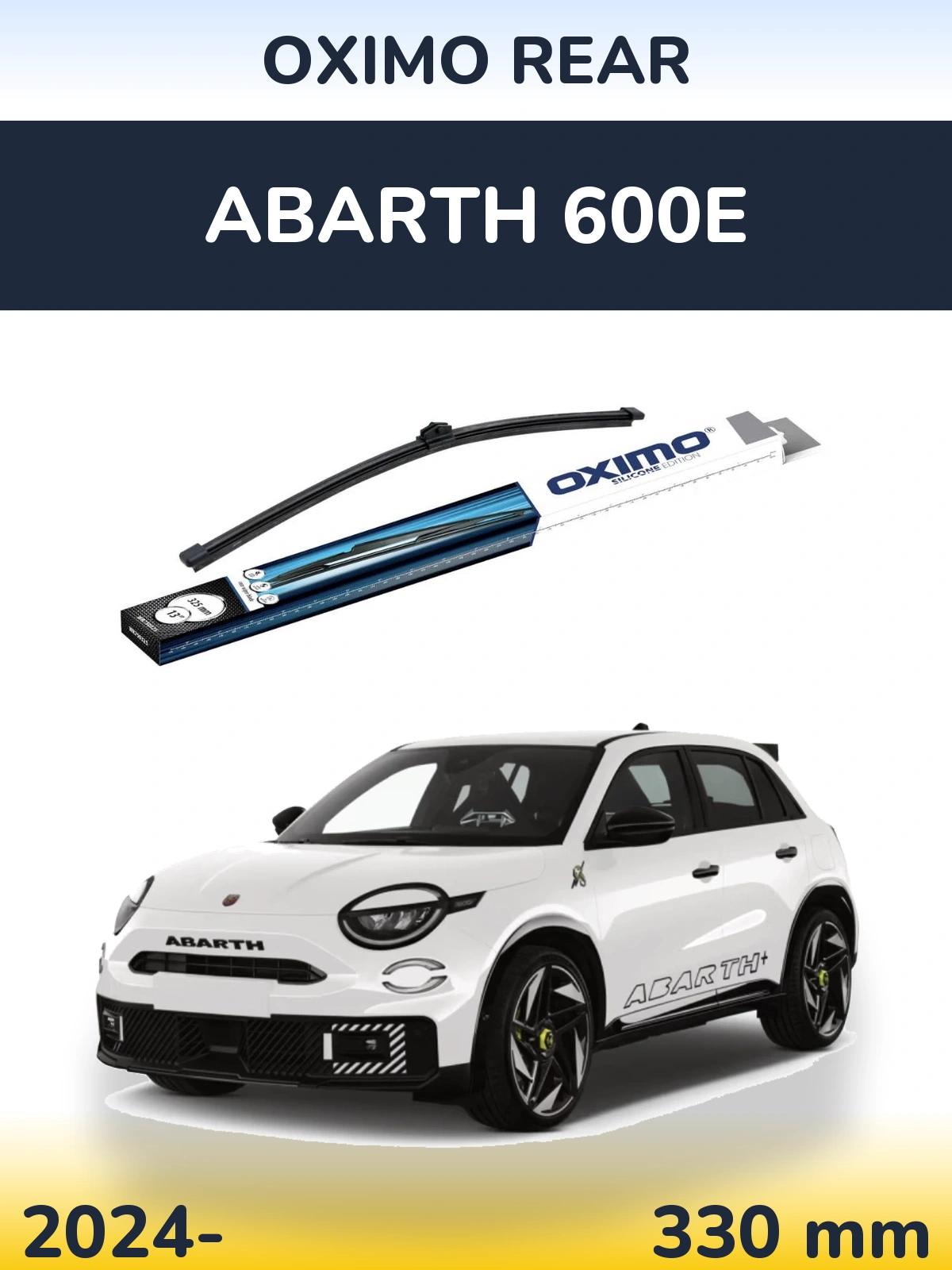 Tylna wycieraczka Oximo Rear 325 mm do Abarth 600e 2024-2026
