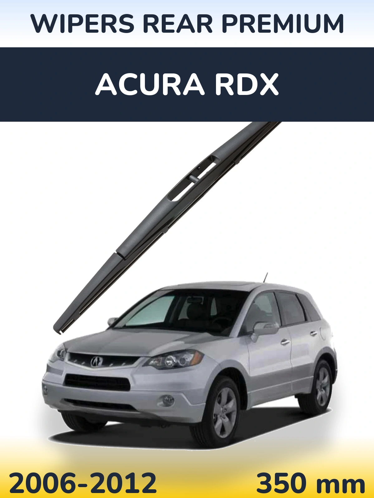 Rear wiper blade WIPERS REAR PREMIUM 350 mm for Acura RDX 2006-2012