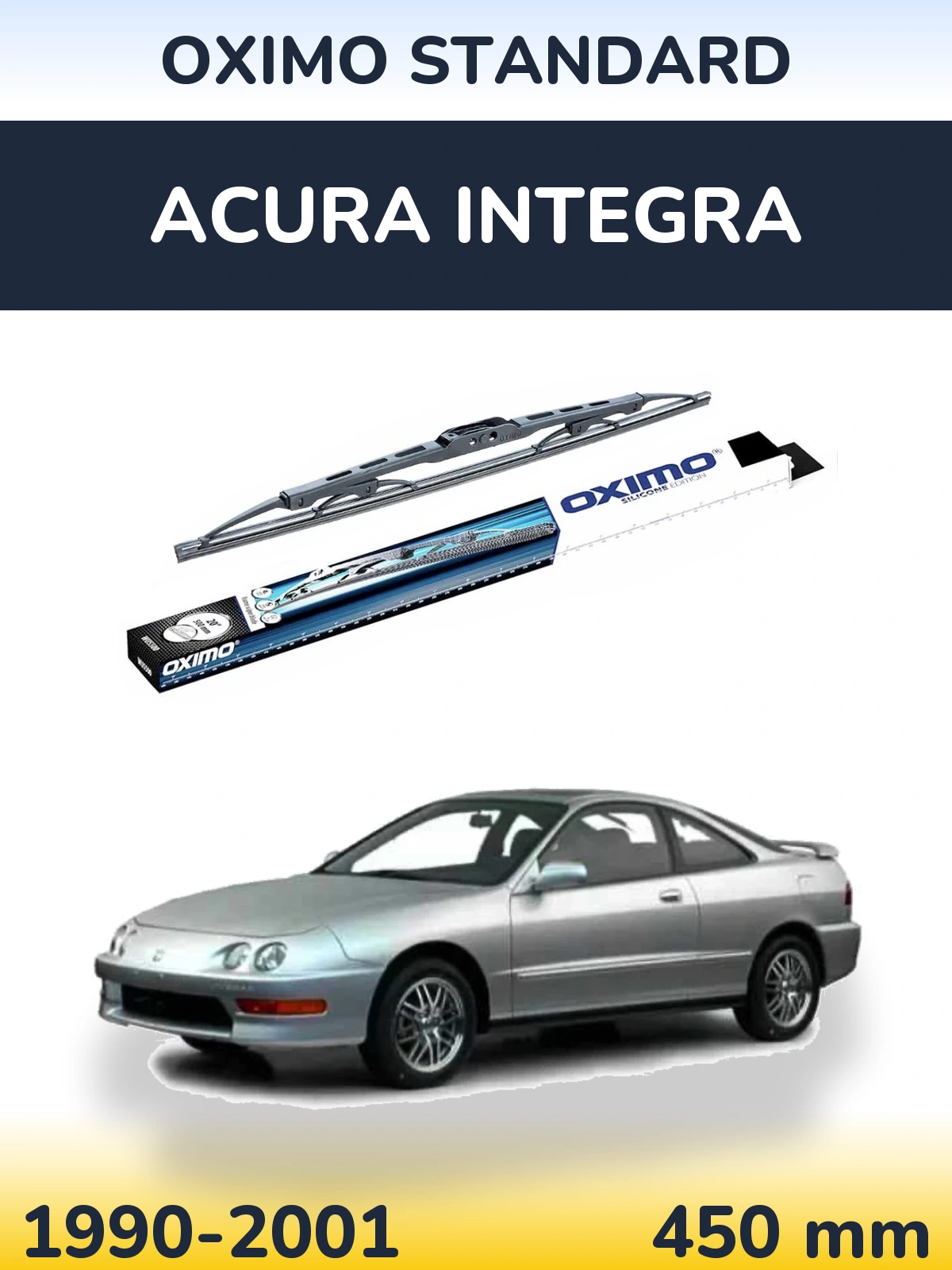 Tylna wycieraczka Oximo Standard 450 mm do Acura Integra 1990-2001
