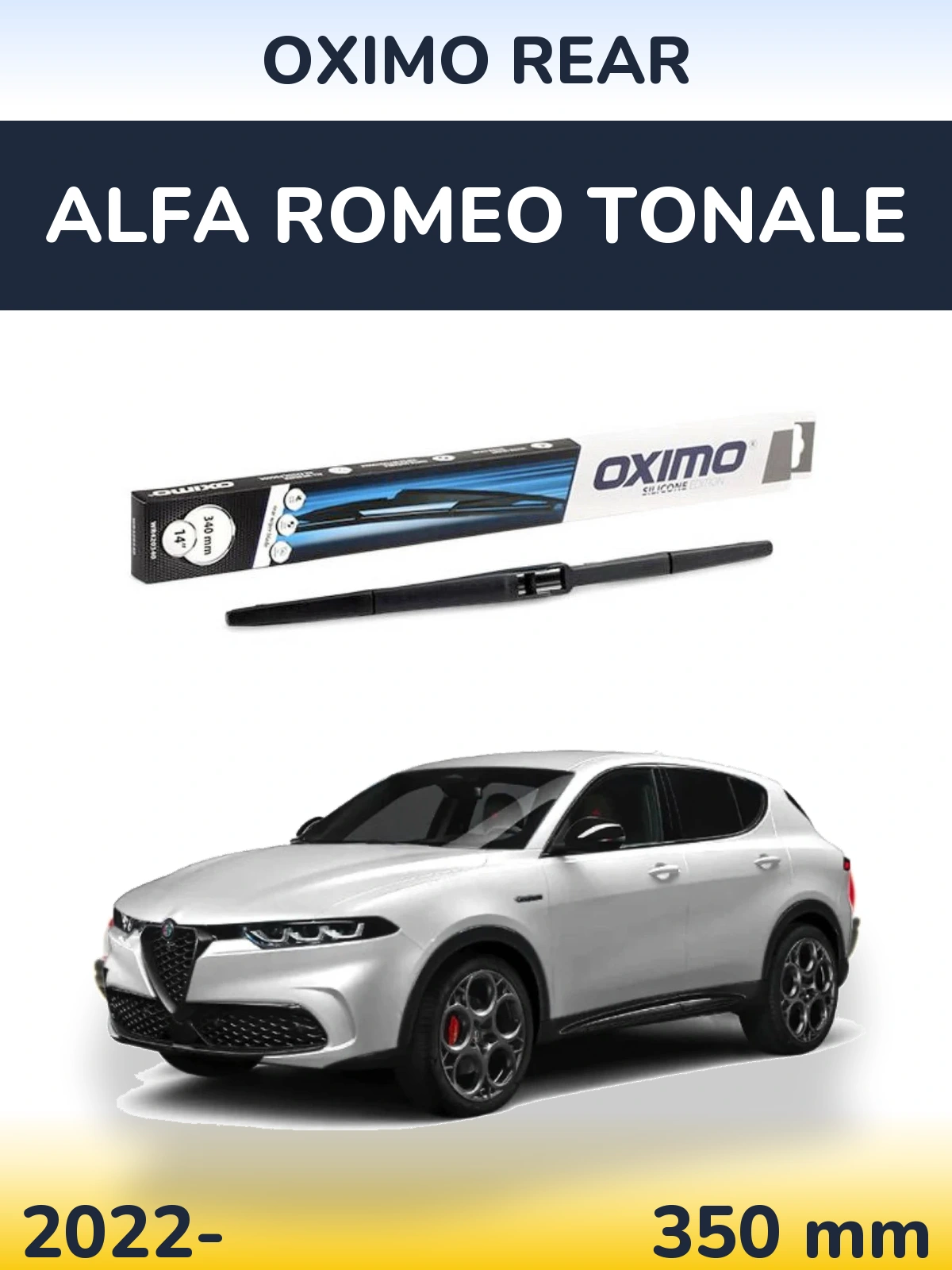 Tylna wycieraczka Oximo Rear 350 mm do Alfa Romeo Tonale 2022-2026