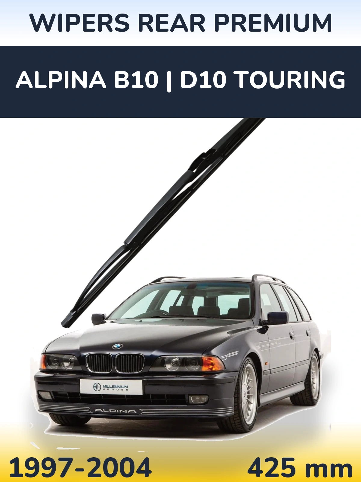 Tylna wycieraczka WIPERS REAR PREMIUM 425 mm do Alpina B10 | D10 Touring 1997-2004