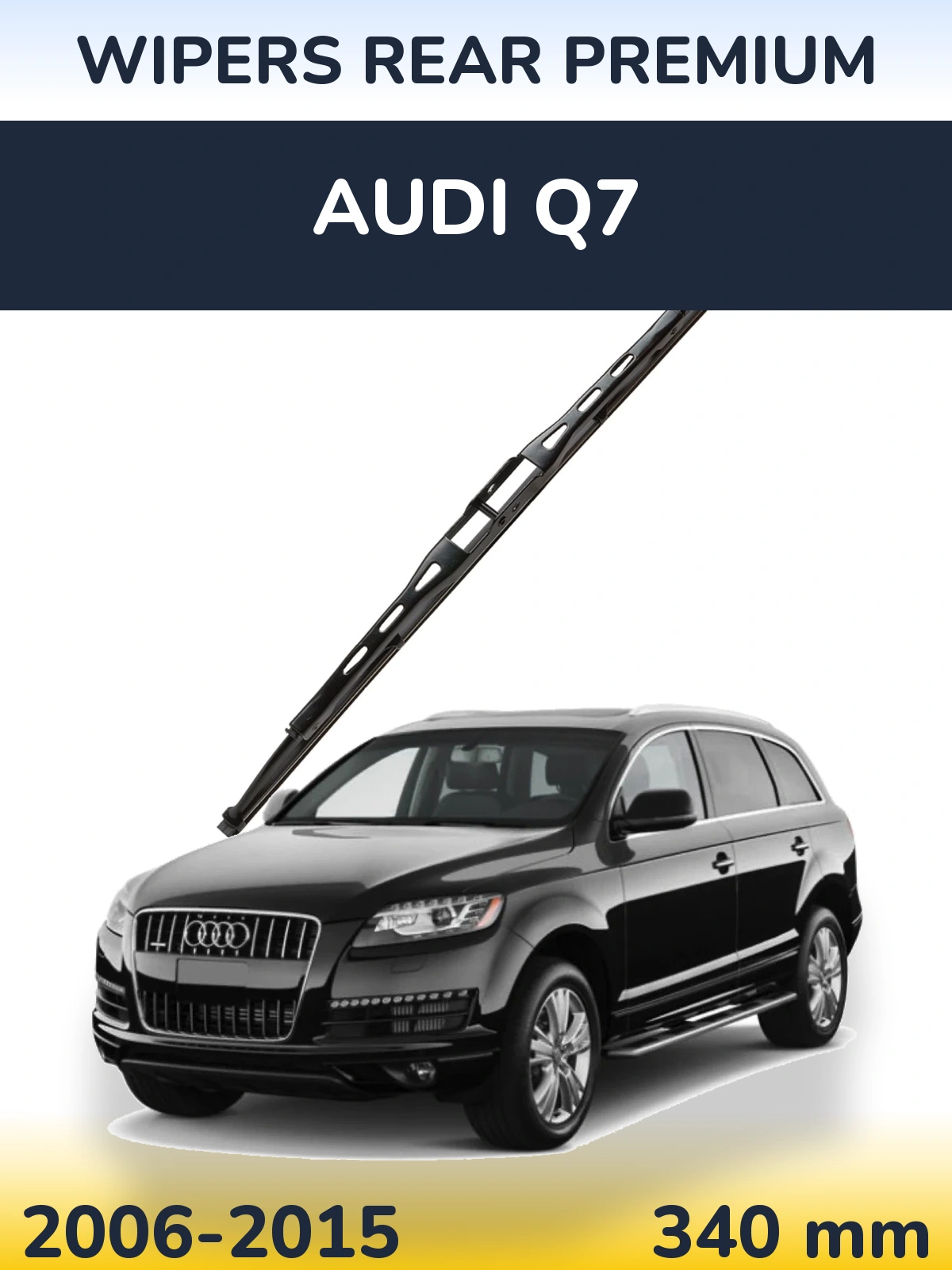 Задний дворник WIPERS REAR PREMIUM 340 мм для Audi Q7 2006-2015