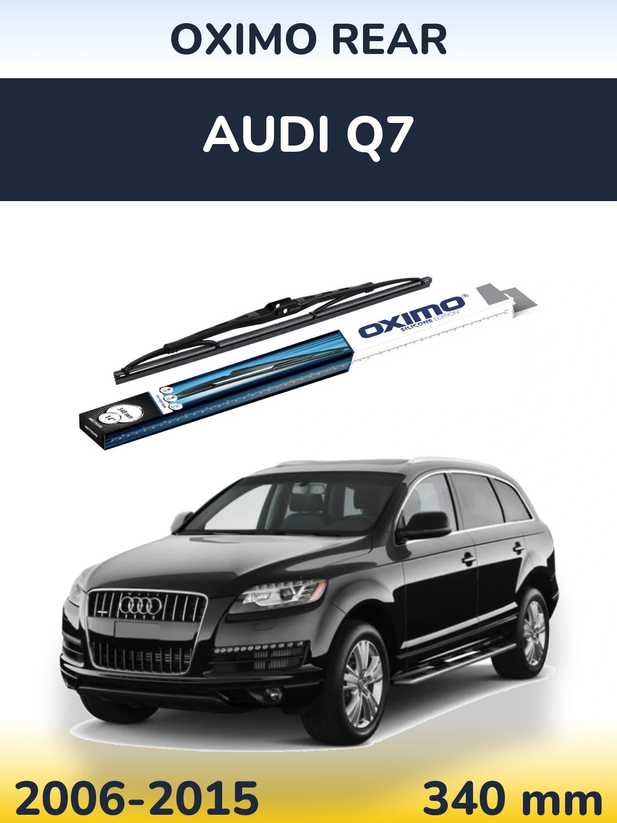 Tylna wycieraczka Oximo Rear 340 mm do Audi Q7 2006-2015