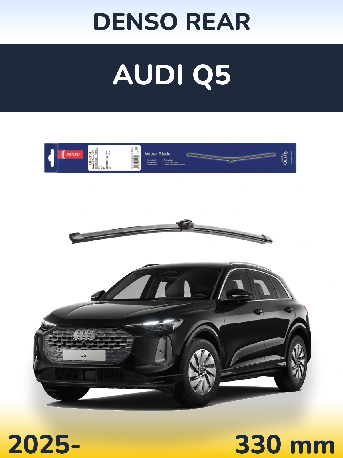 Tylna wycieraczka Denso Rear 320 mm do Audi Q5 2025-2026