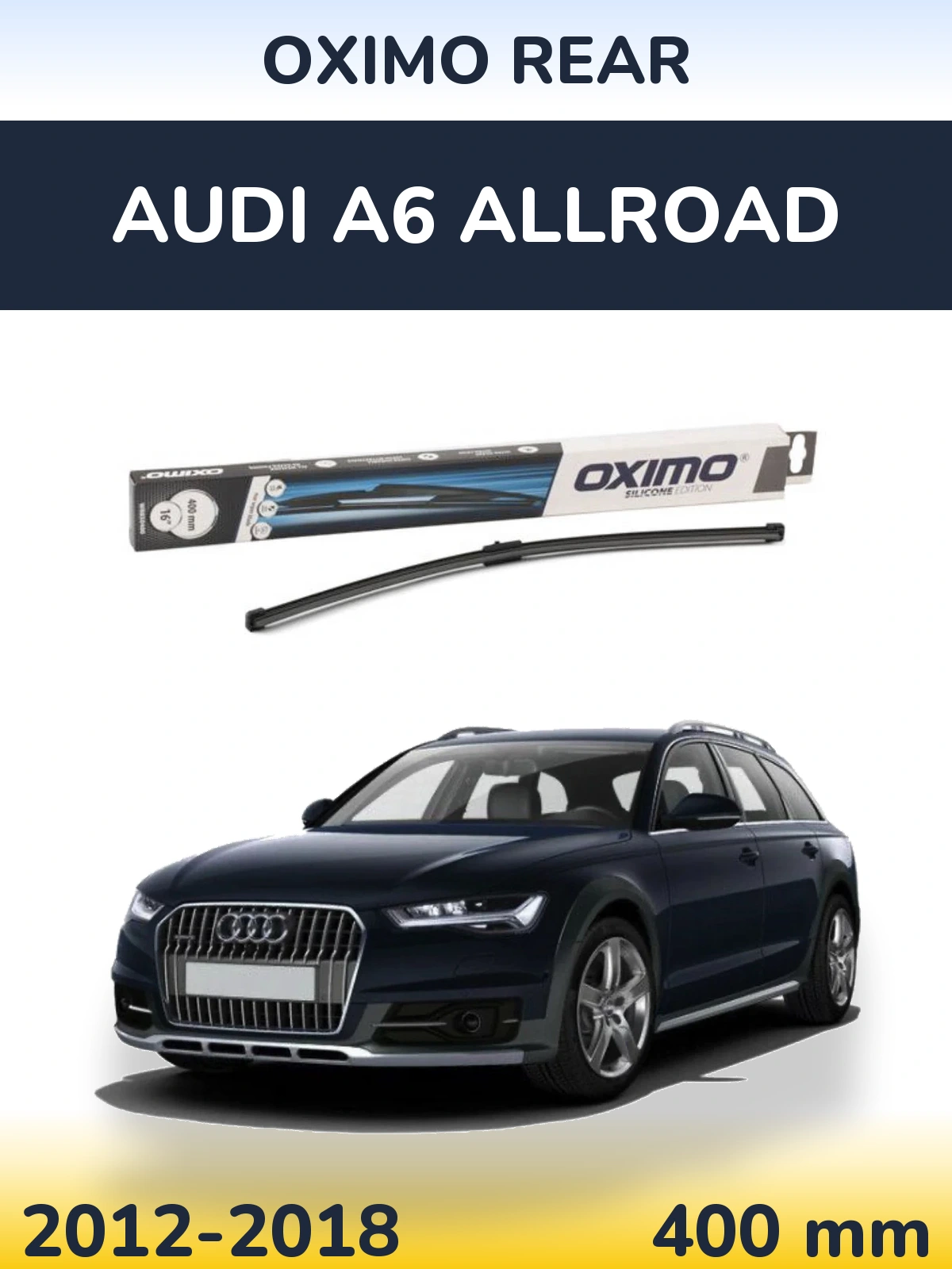 Задний дворник Oximo Rear 400 мм для Audi A6 Allroad 2012-2018