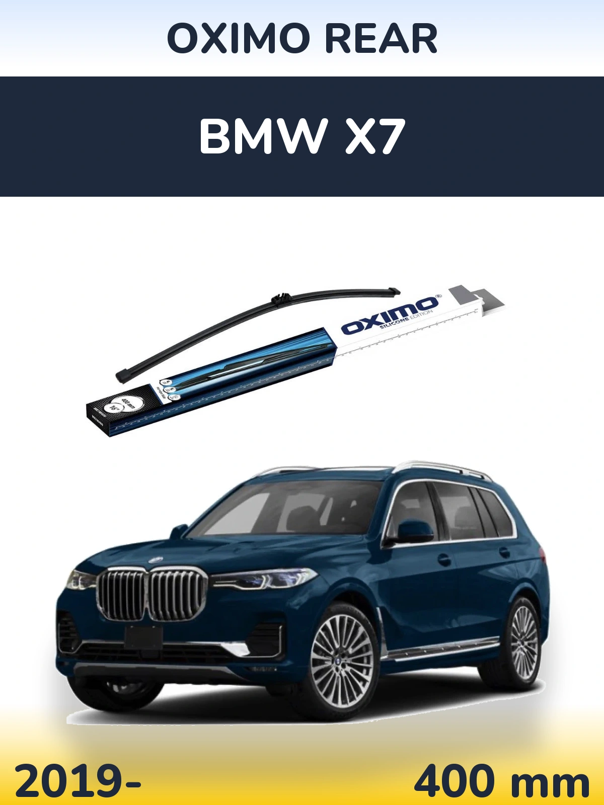 Tylna wycieraczka Oximo Rear 400 mm do BMW X7 2019-2026