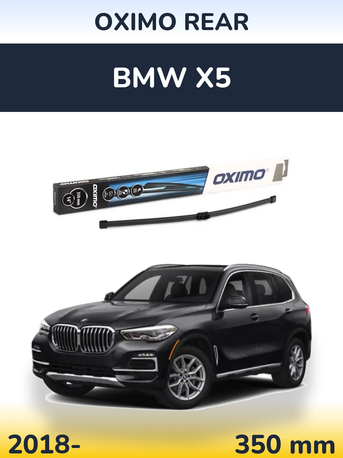 Tylna wycieraczka Oximo Rear 350 mm do BMW X5 2018-2026