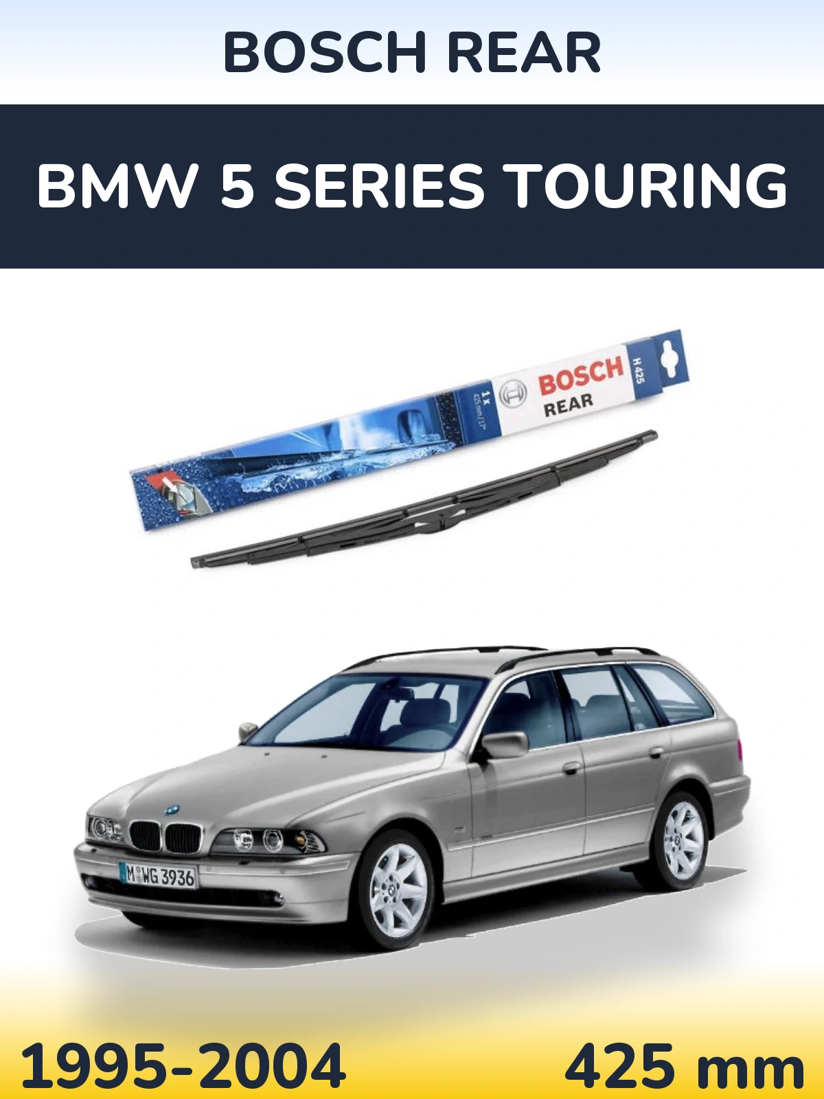 Tylna wycieraczka BOSCH Rear 425 mm do BMW Seria 5 Touring 1995-2004