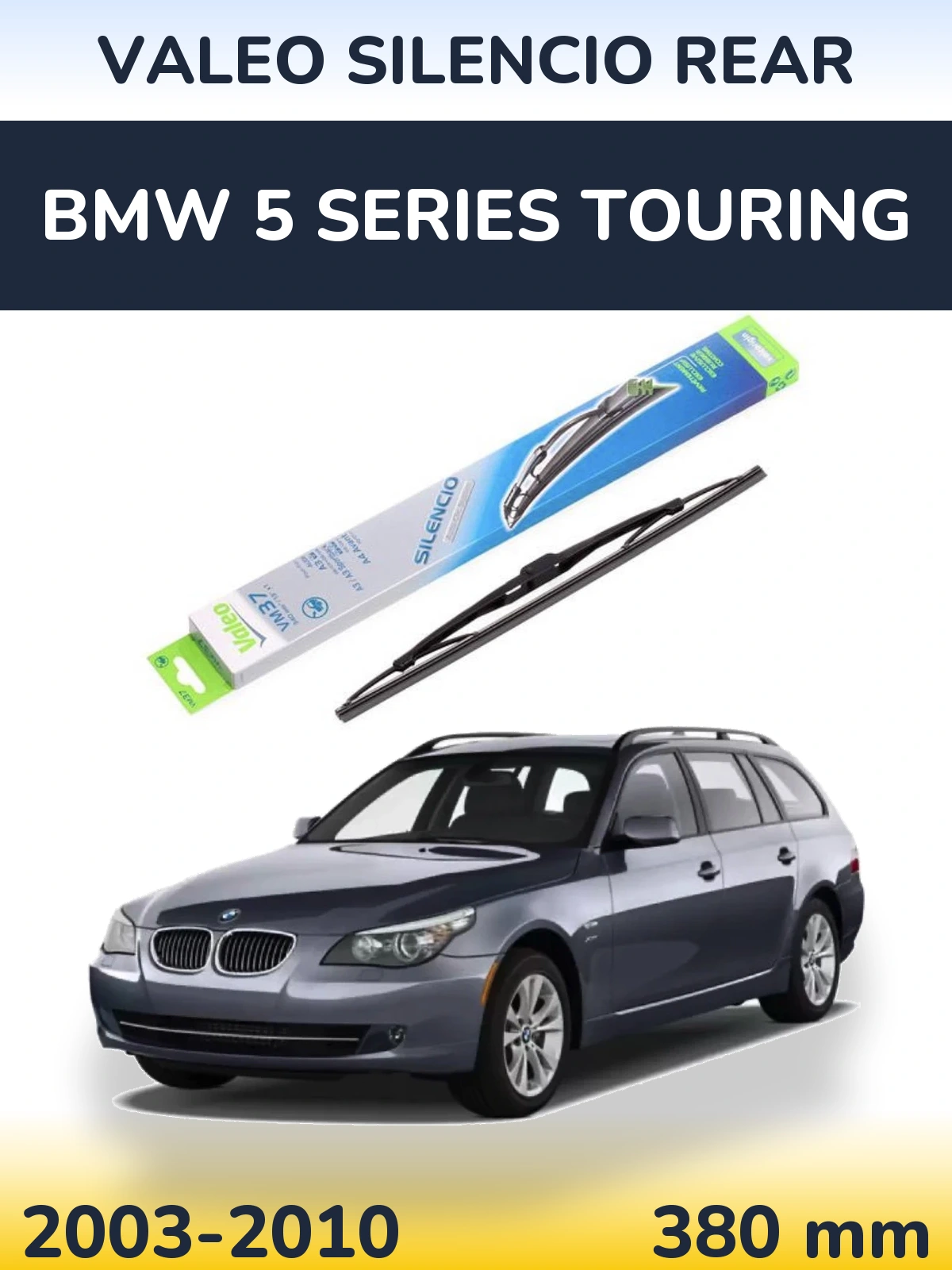 Tylna wycieraczka Valeo Silencio Rear 340 mm do BMW Seria 5 Touring 2003-2010