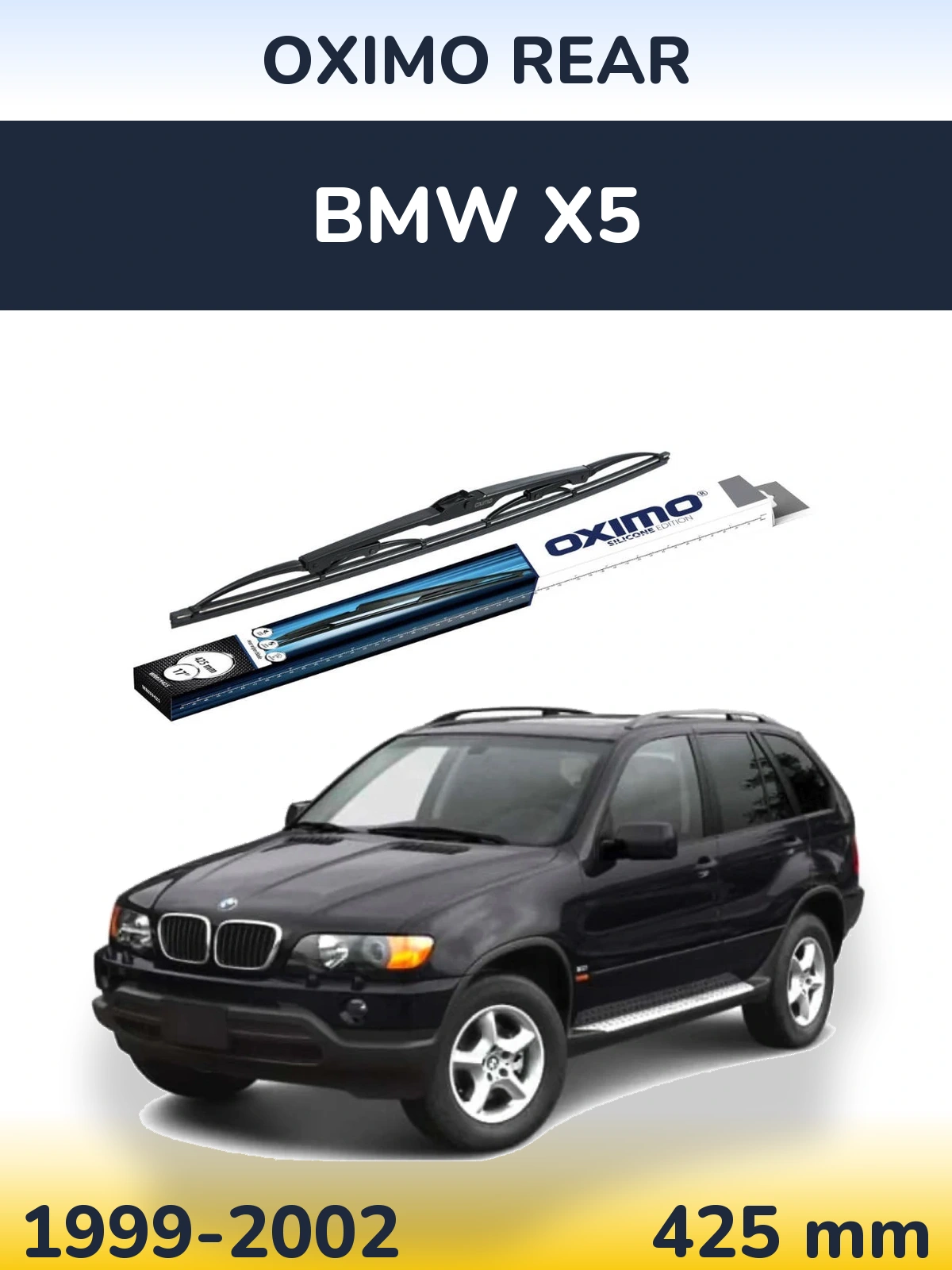 Tylna wycieraczka Oximo Rear 425 mm do BMW X5 1999-2002