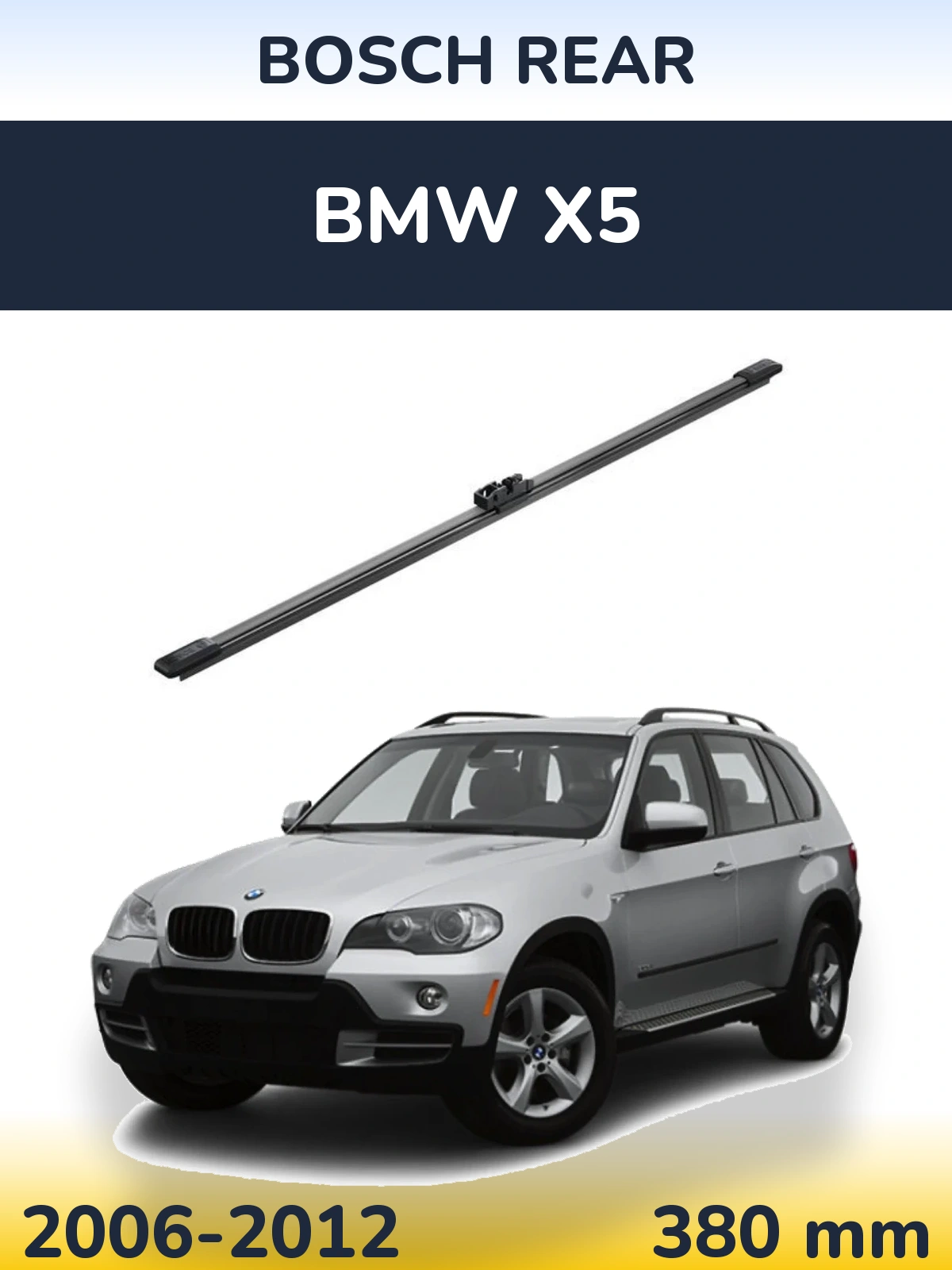 Tylna wycieraczka BOSCH Rear 380 mm do BMW X5 2006-2012