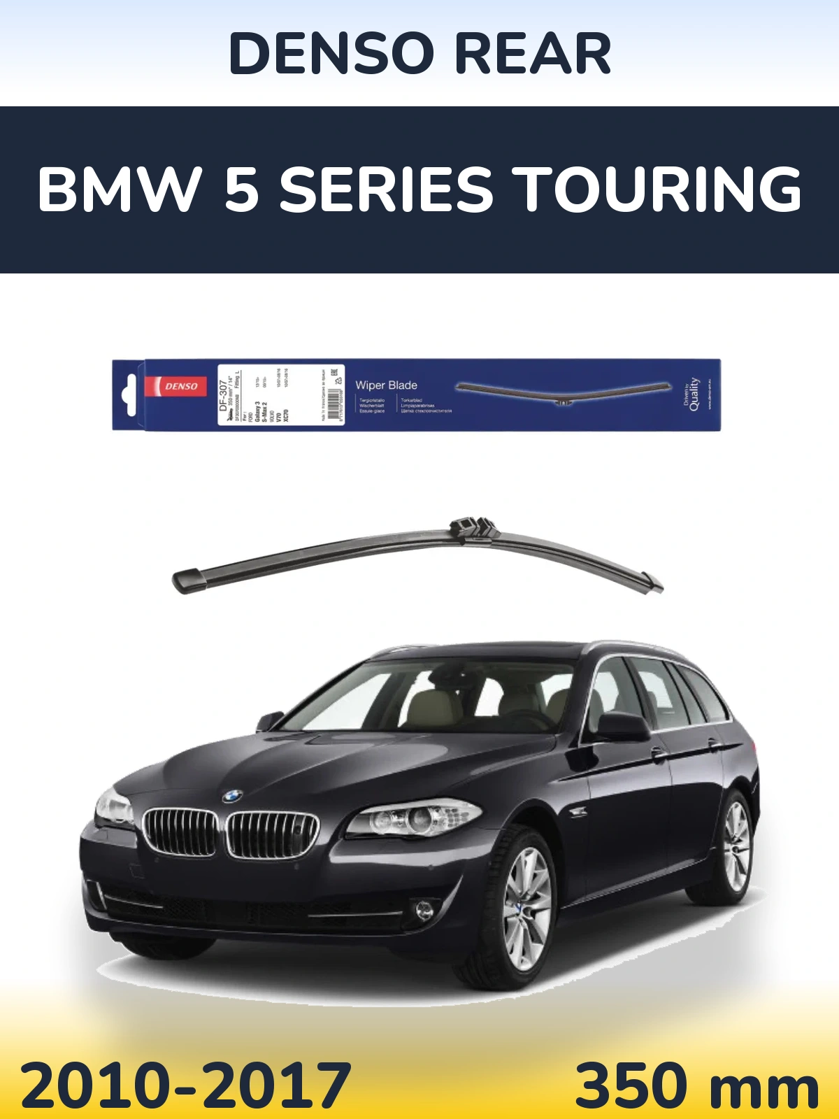 Tylna wycieraczka Denso Rear 350 mm do BMW Seria 5 Touring 2010-2017