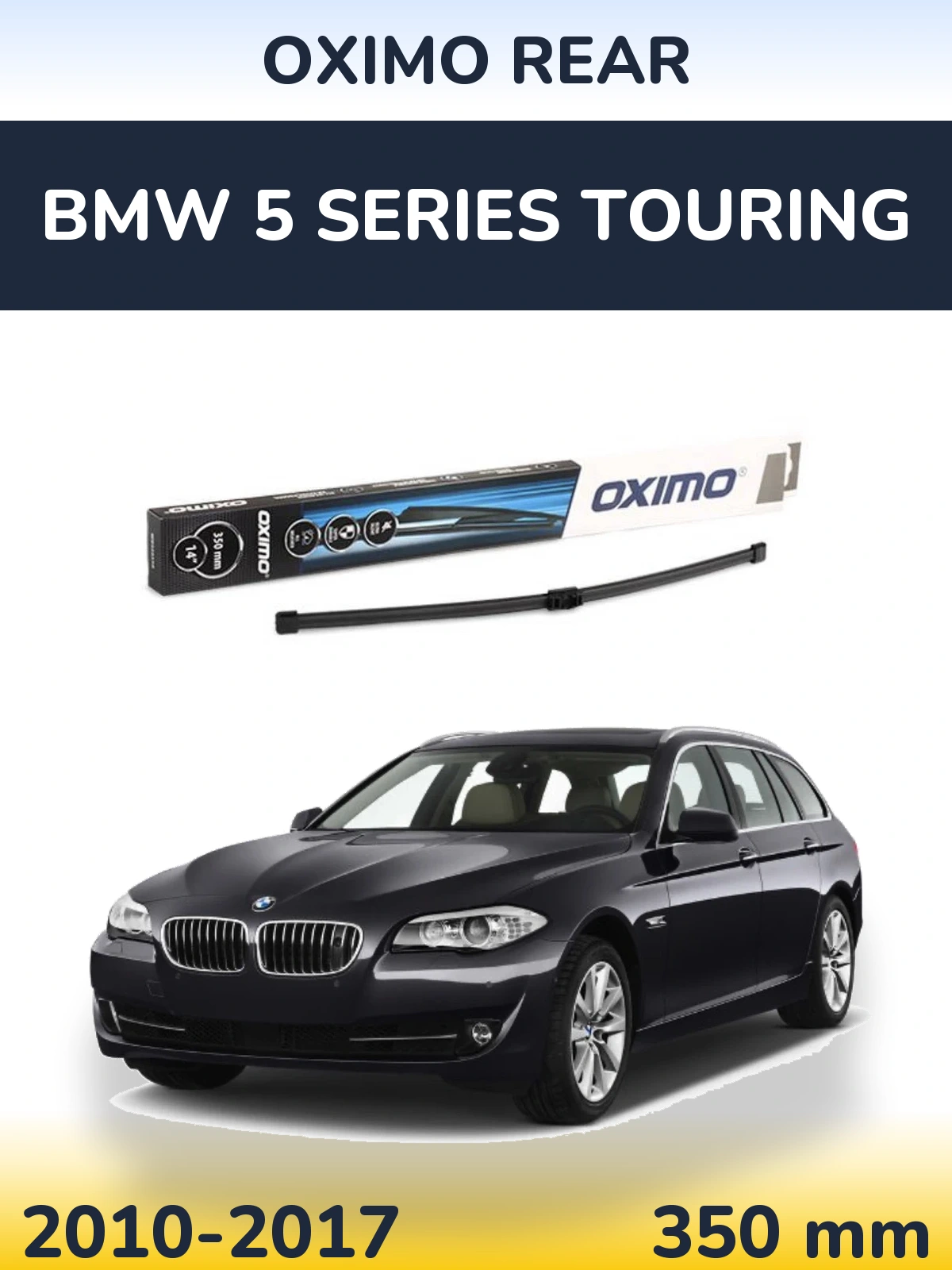 Задний дворник Oximo Rear 350 мм для BMW 5 Series Touring 2010-2017