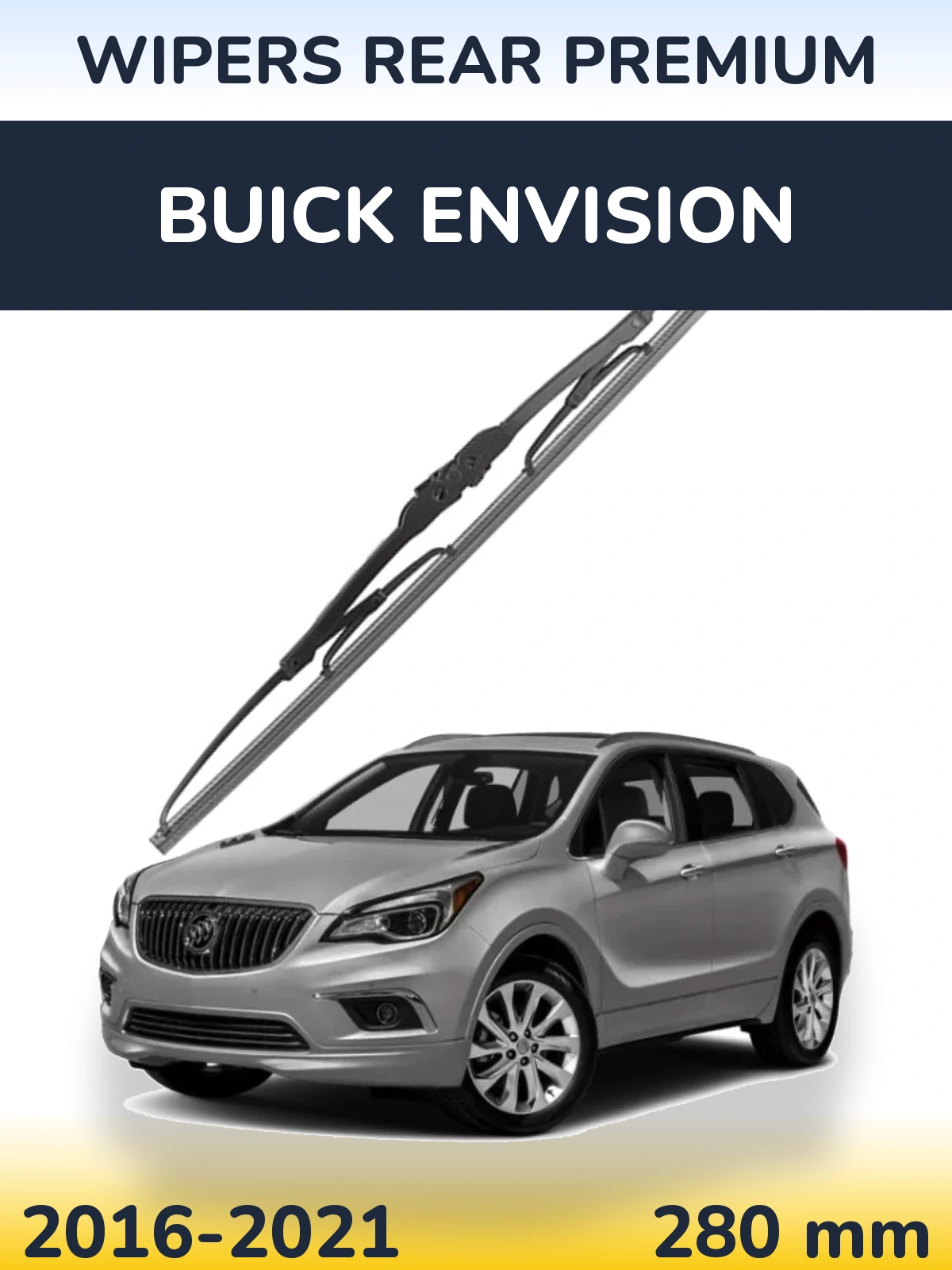 Задний дворник WIPERS REAR PREMIUM 280 мм для Buick Envision 2016-2021