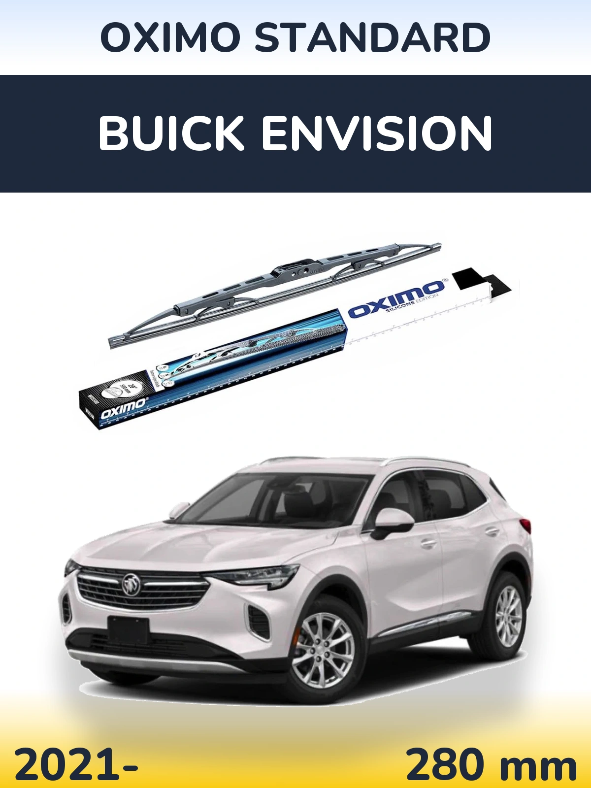 Tylna wycieraczka Oximo Standard 275 mm do Buick Envision 2021-2026