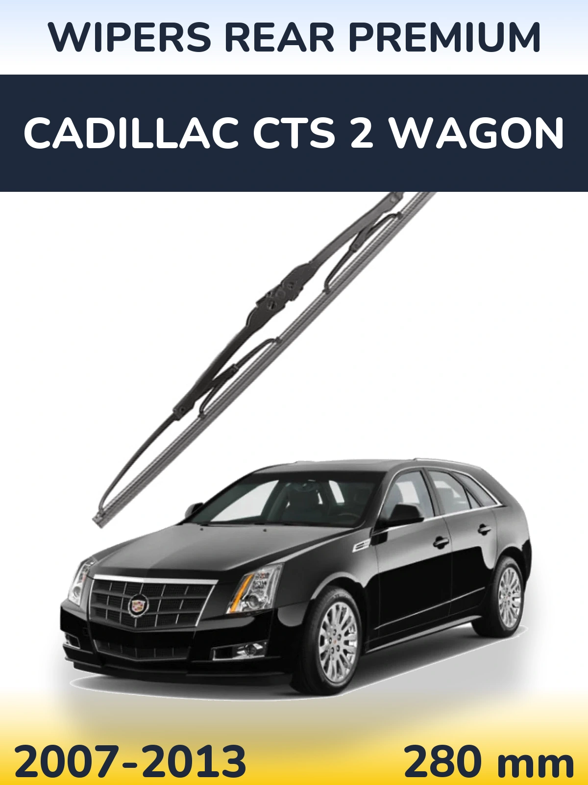 Tylna wycieraczka WIPERS REAR PREMIUM 280 mm do Cadillac CTS 2 Wagon 2007-2013