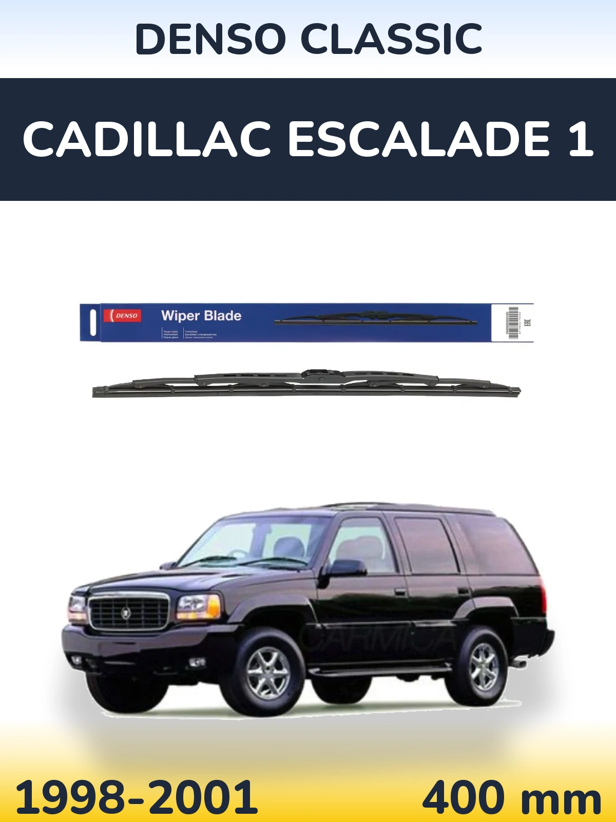 Tylna wycieraczka Denso Classic 400 mm do Cadillac Escalade 1 1998-2001