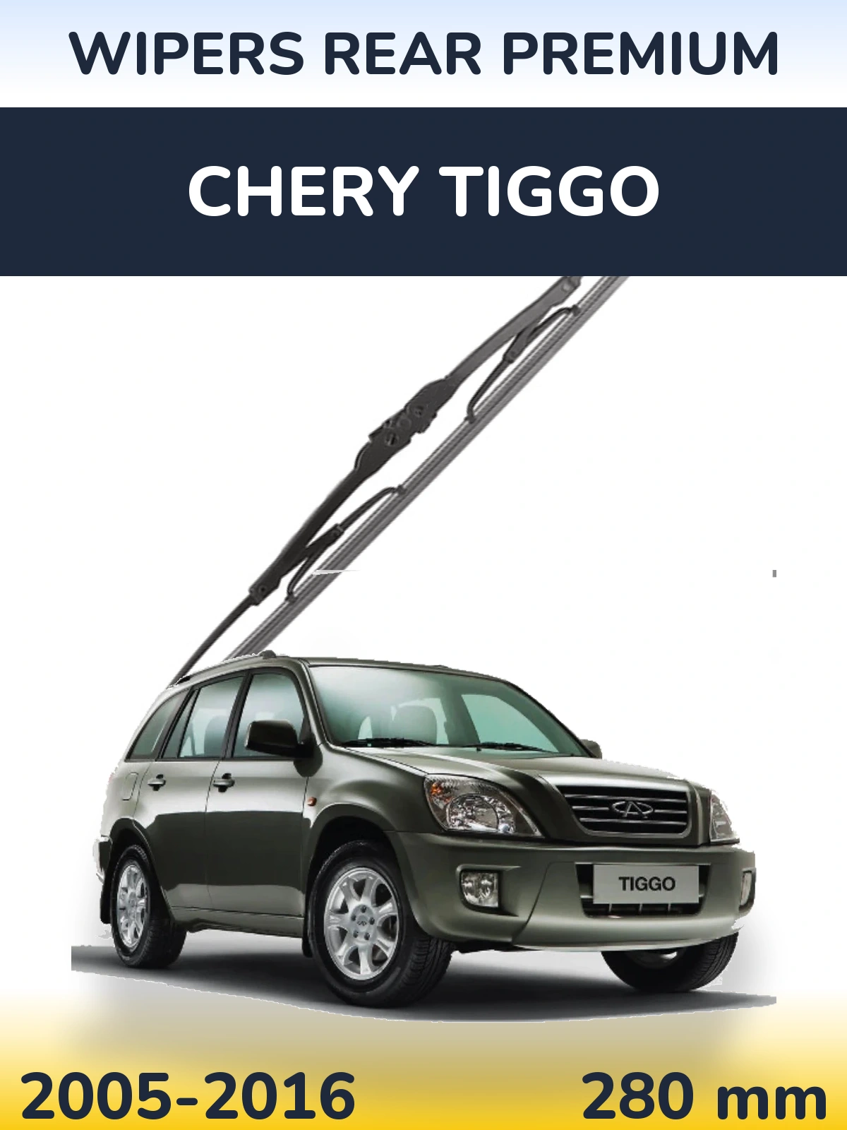 Tylna wycieraczka WIPERS REAR PREMIUM 280 mm do Chery Tiggo 2005-2016