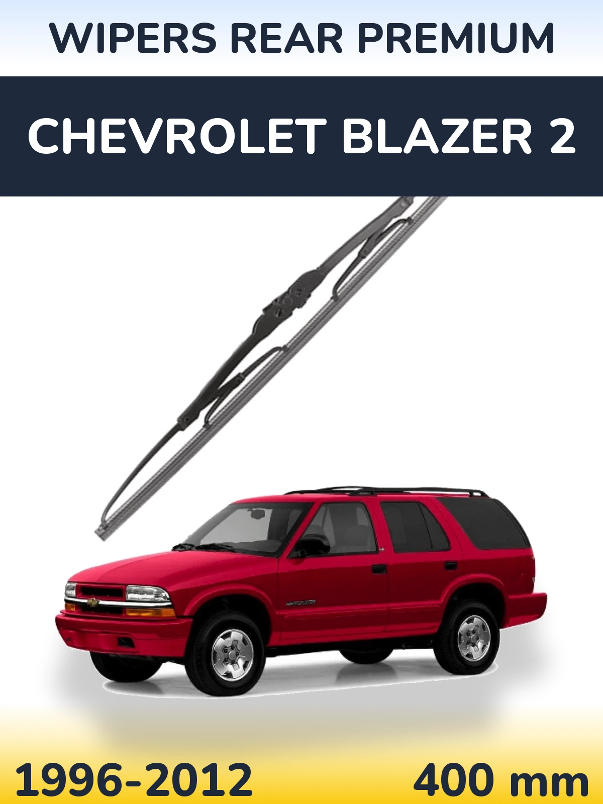 Tylna wycieraczka WIPERS REAR PREMIUM 400 mm do Chevrolet Blazer 2 1996-2012