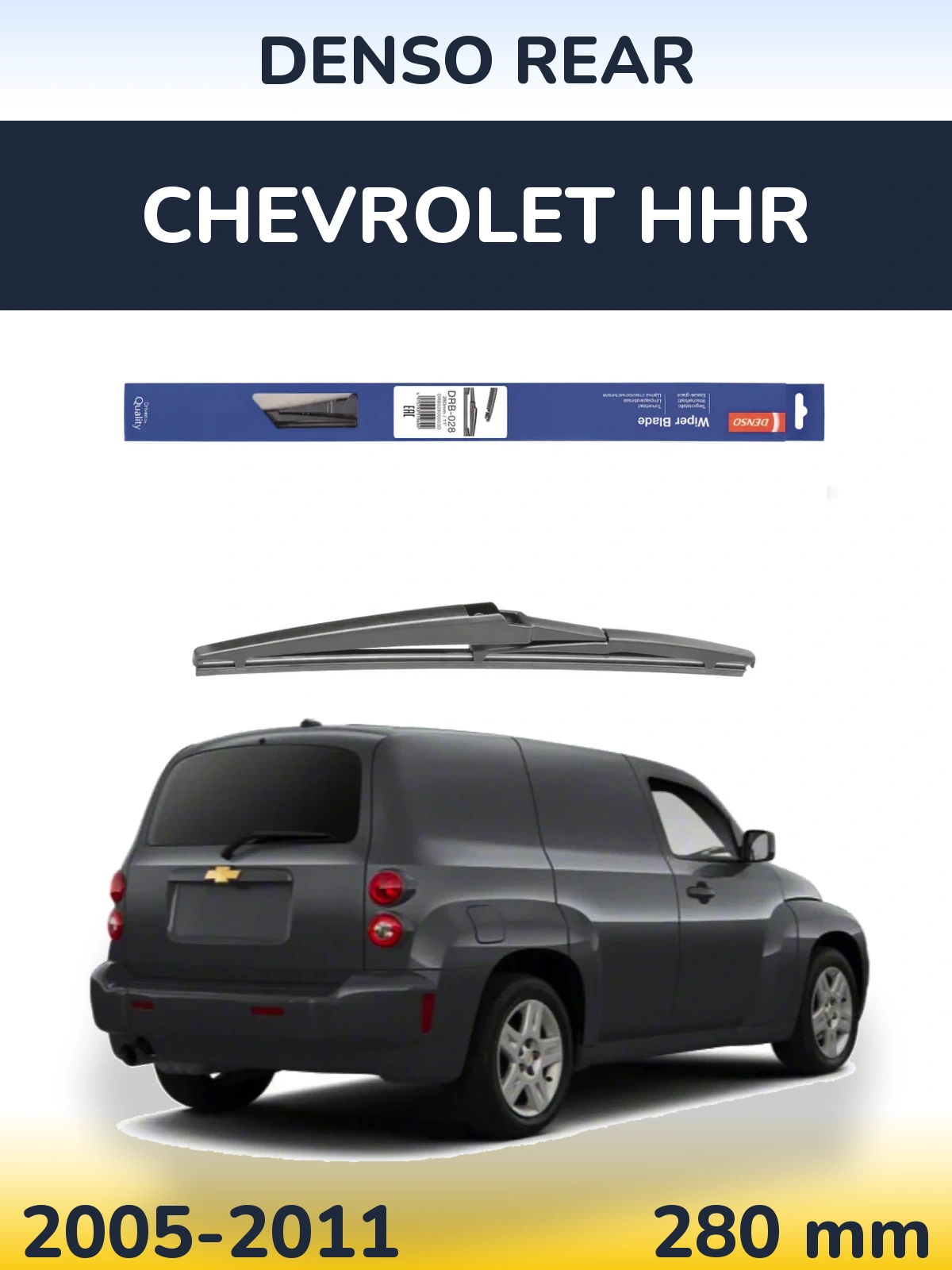 Tylna wycieraczka Denso Rear 280 mm do Chevrolet HHR 2005-2011