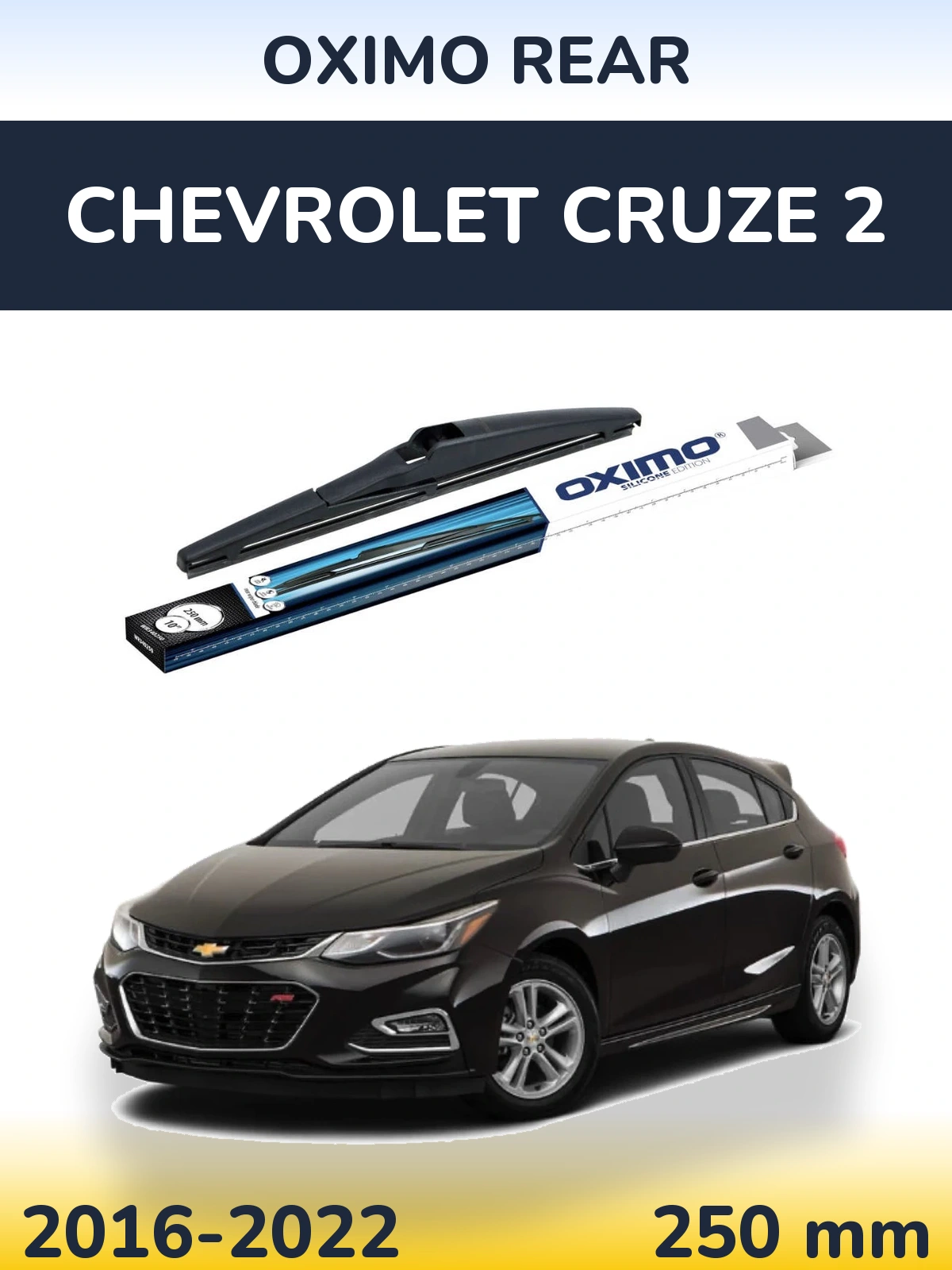 Tylna wycieraczka Oximo Rear 250 mm do Chevrolet Cruze 2 2016-2022