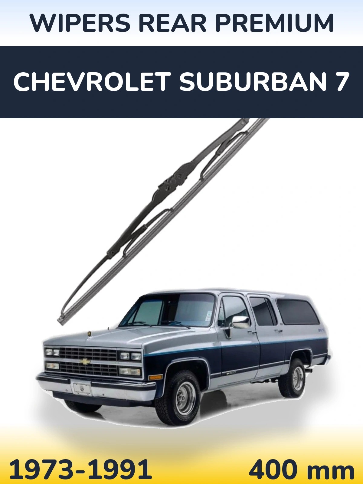 Tylna wycieraczka WIPERS REAR PREMIUM 400 mm do Chevrolet Suburban 7 1973-1991