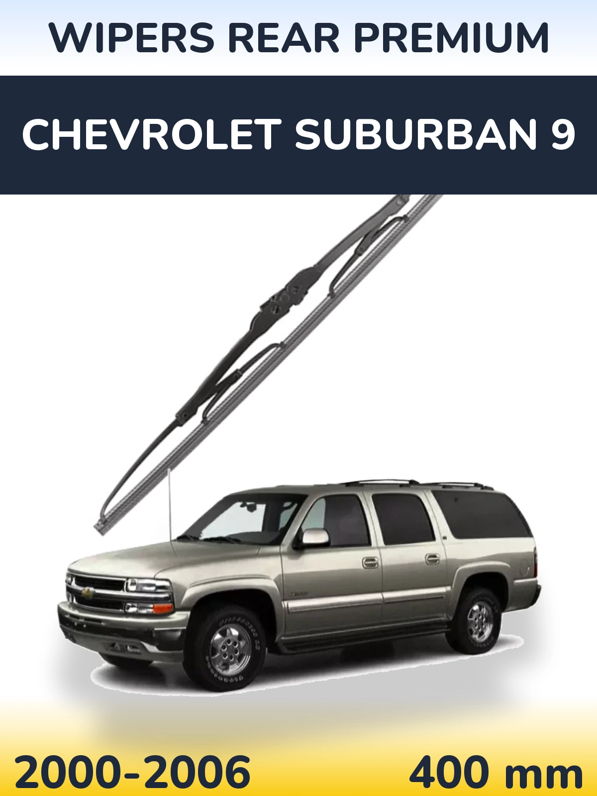 Tylna wycieraczka WIPERS REAR PREMIUM 400 mm do Chevrolet Suburban 9 2000-2006