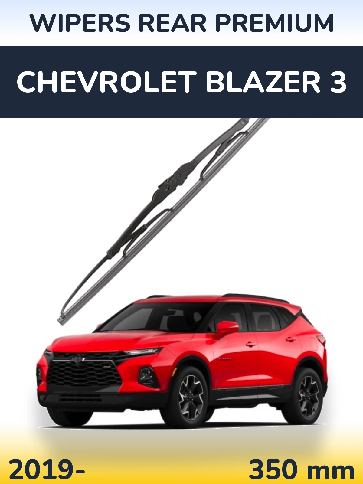 Tylna wycieraczka WIPERS REAR PREMIUM 350 mm do Chevrolet Blazer 3 2019-2026