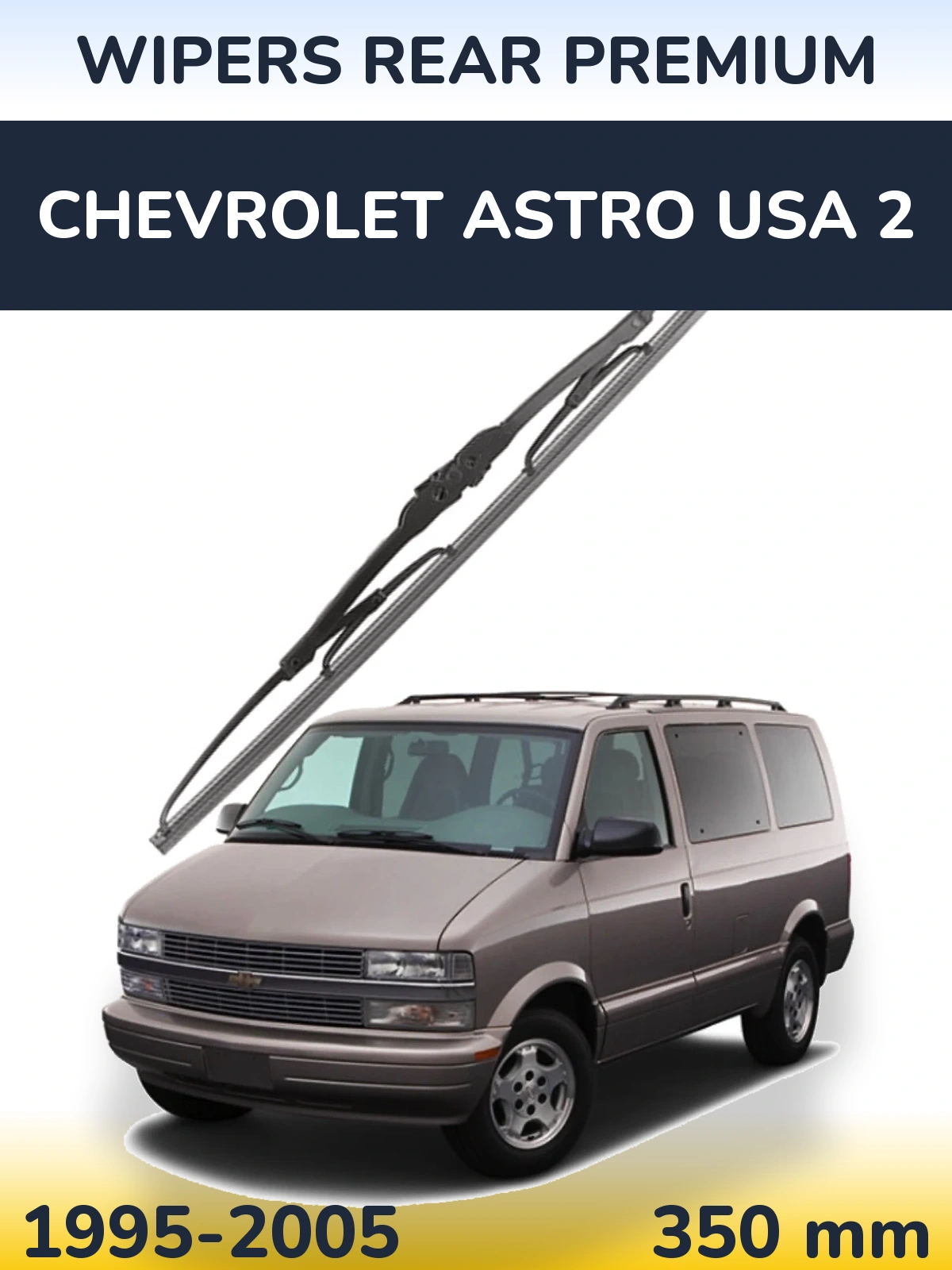 Tylna wycieraczka WIPERS REAR PREMIUM 350 mm do Chevrolet Astro USA 2 1995-2005