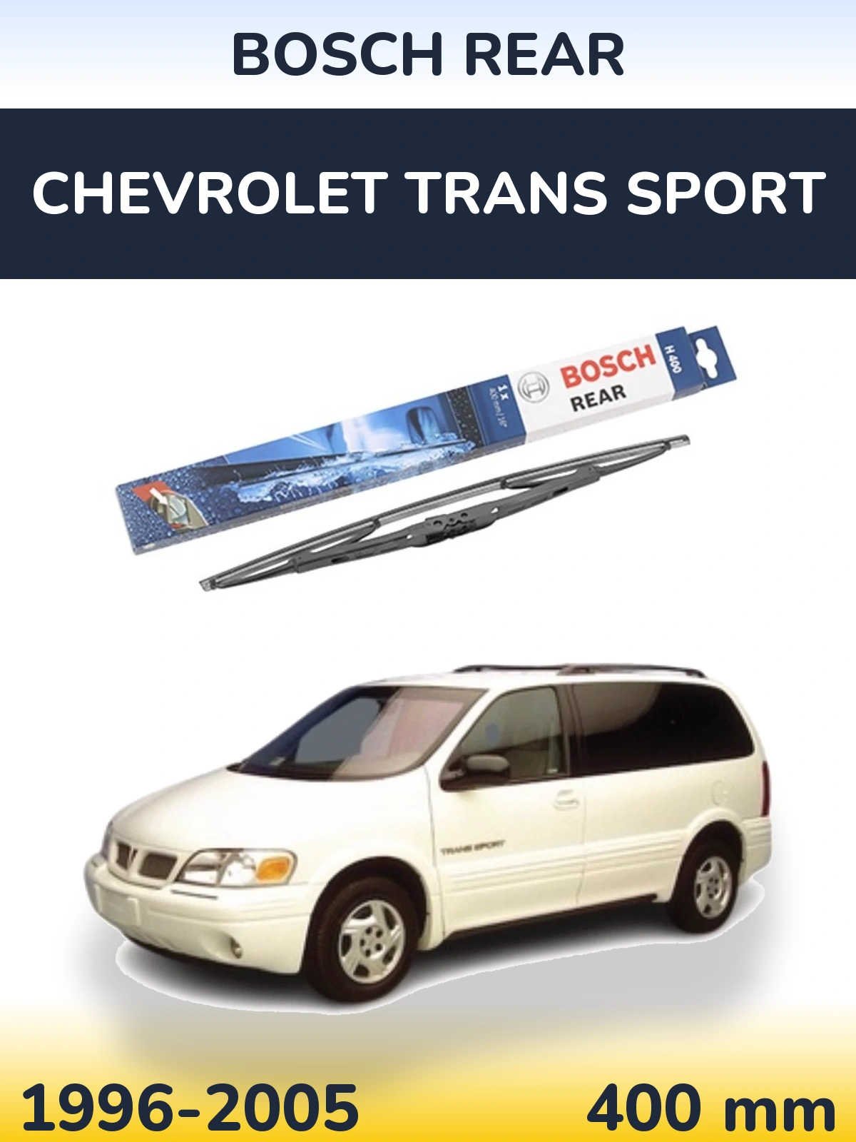 Tylna wycieraczka BOSCH Rear 400 mm do Chevrolet Trans Sport 1996-2005