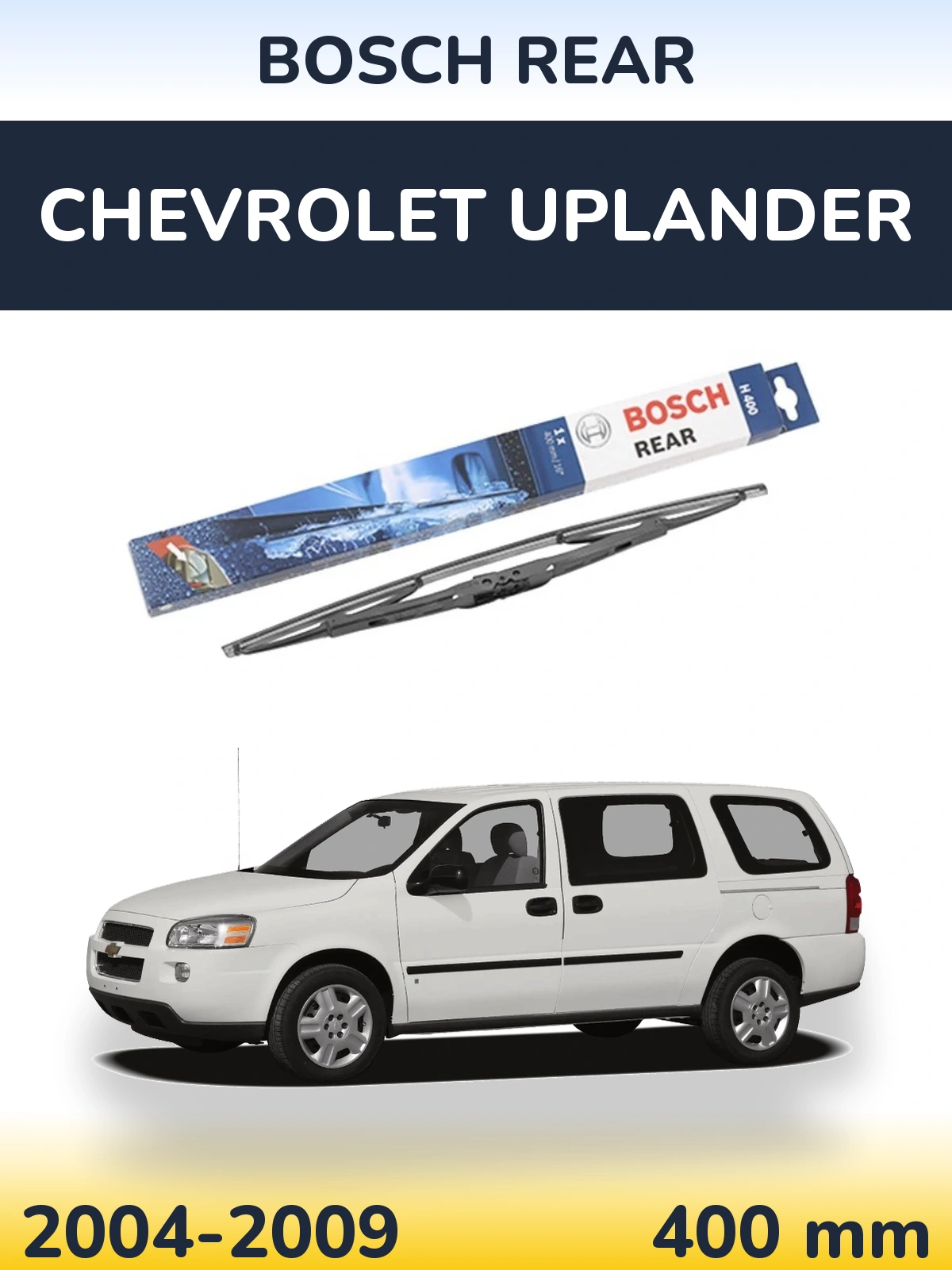 Задний дворник BOSCH Rear 400 мм для Chevrolet Uplander 2004-2009