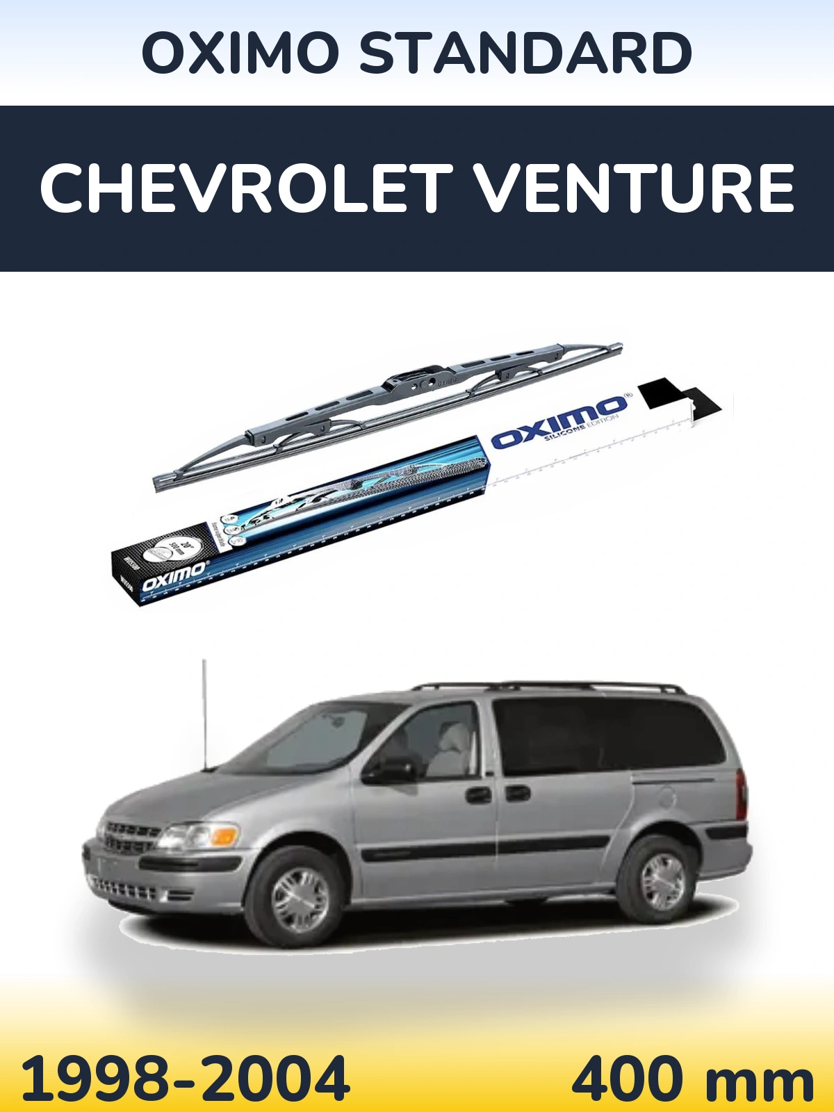 Задний дворник Oximo Standard 400 мм для Chevrolet Venture 1998-2004
