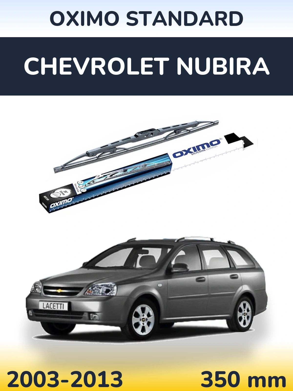 Tylna wycieraczka Oximo Standard 350 mm do Chevrolet Nubira 2003-2013
