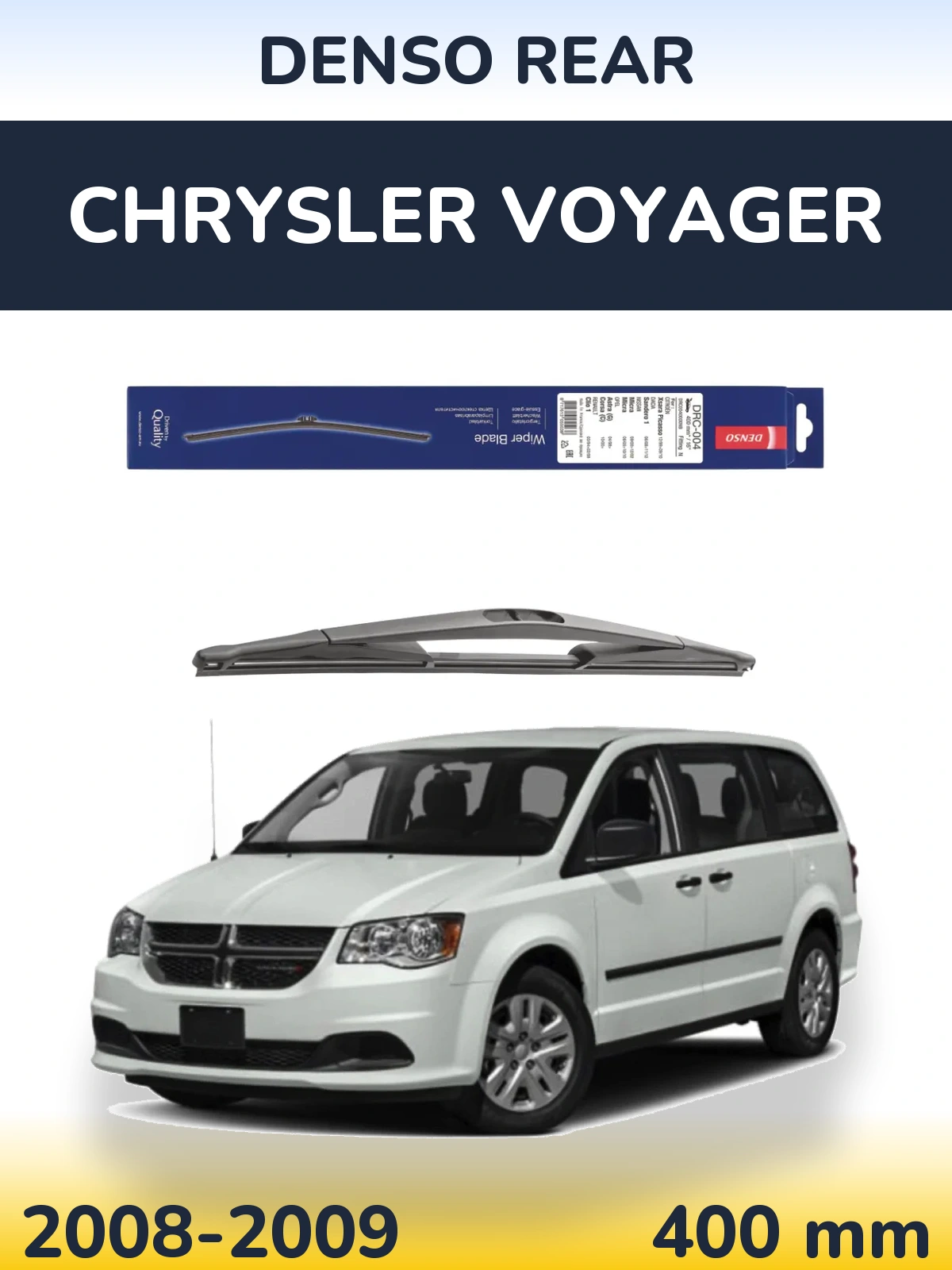 Tylna wycieraczka Denso Rear 400 mm do Chrysler Voyager 2008-2009
