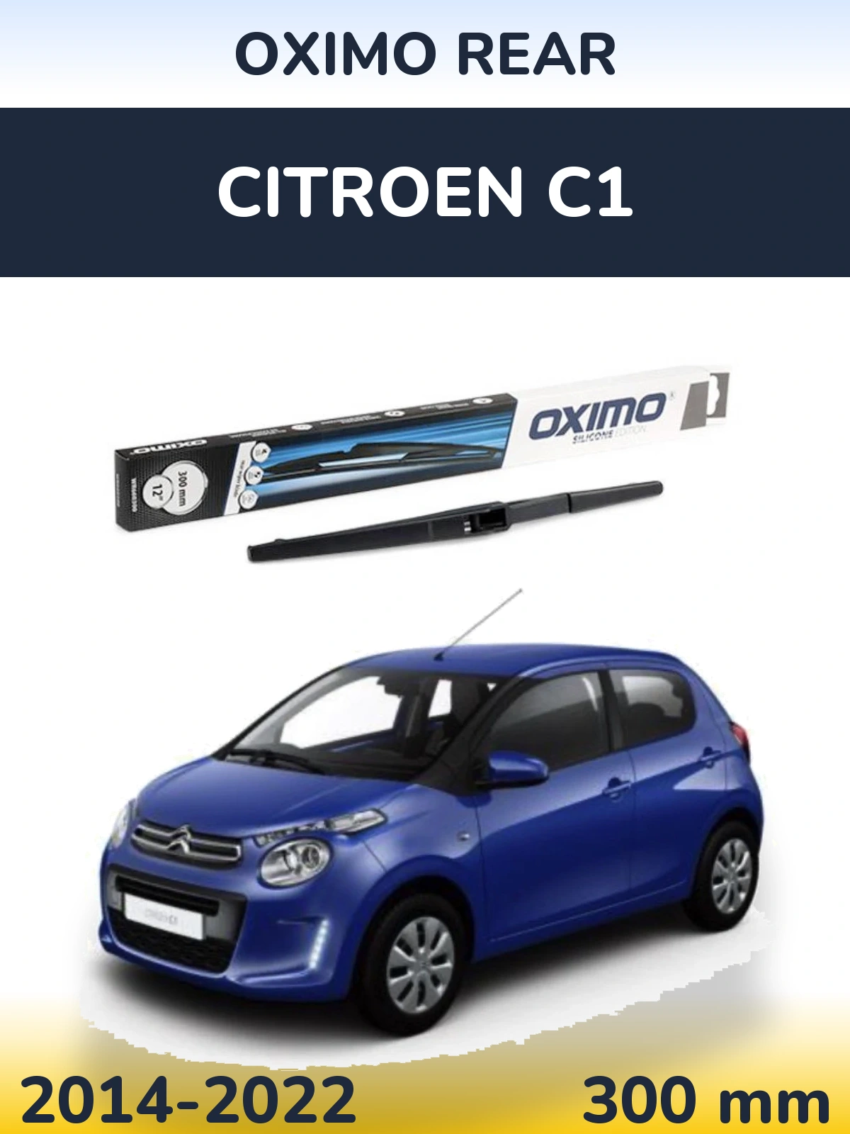 Tylna wycieraczka Oximo Rear 300 mm do Citroen C1 2014-2022