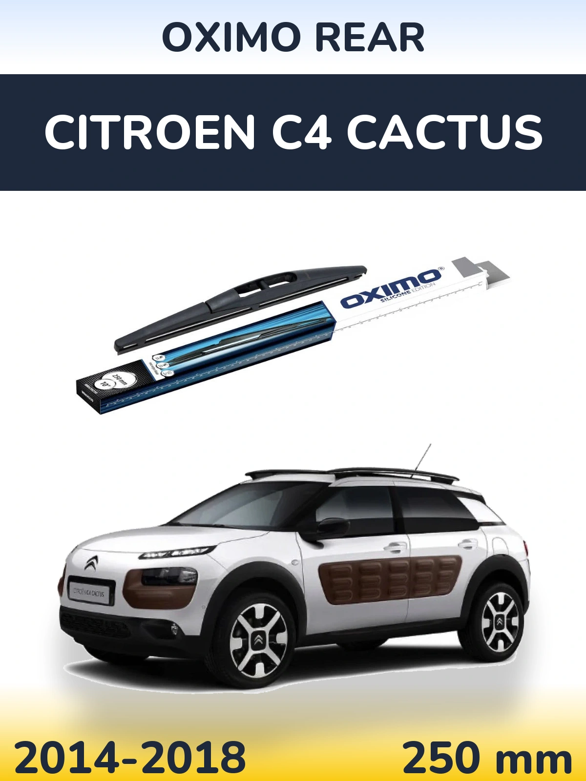 Tylna wycieraczka Oximo Rear 250 mm do Citroen C4 Cactus 2014-2018