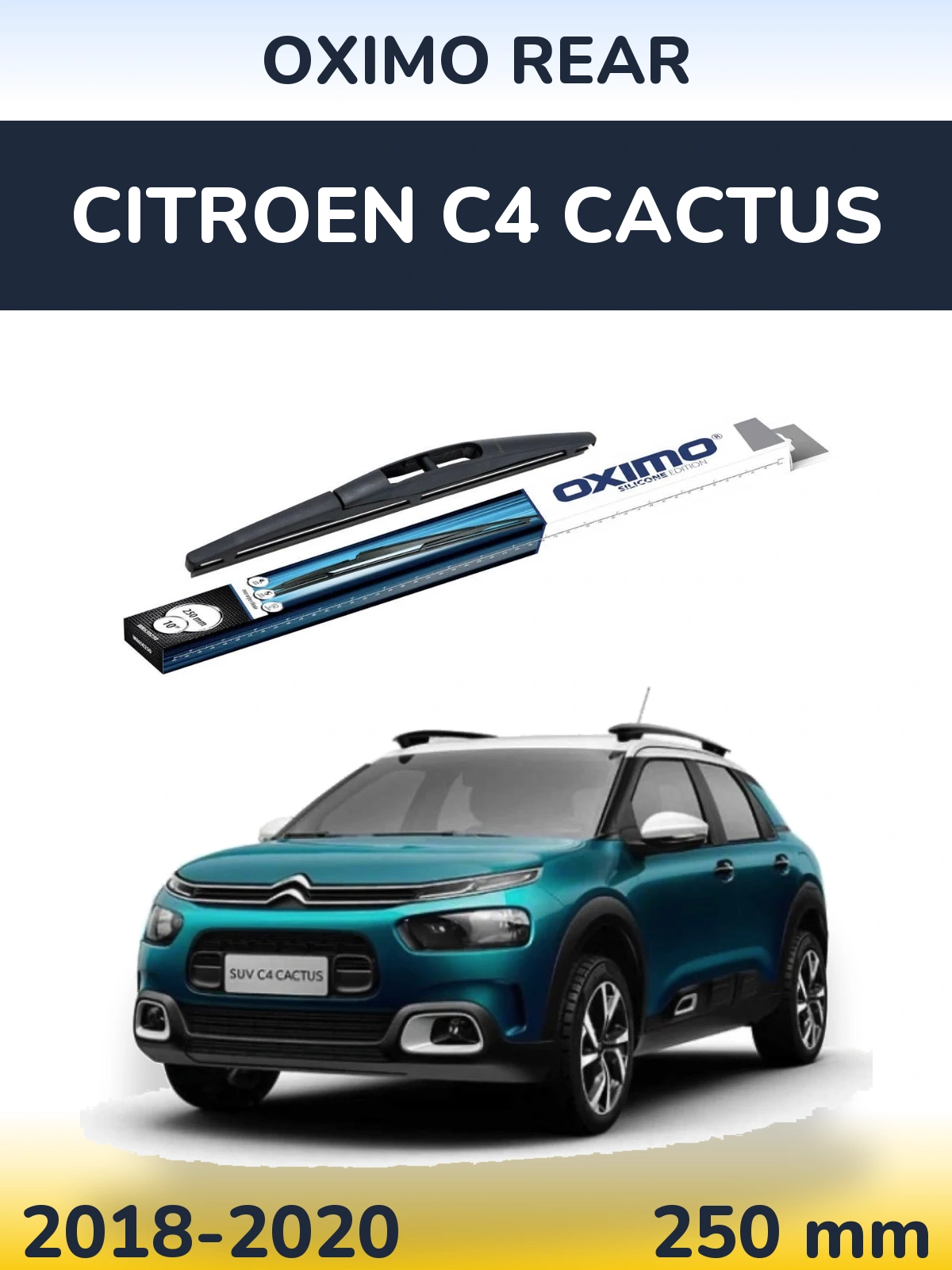 Tylna wycieraczka Oximo Rear 250 mm do Citroen C4 Cactus 2018-2020