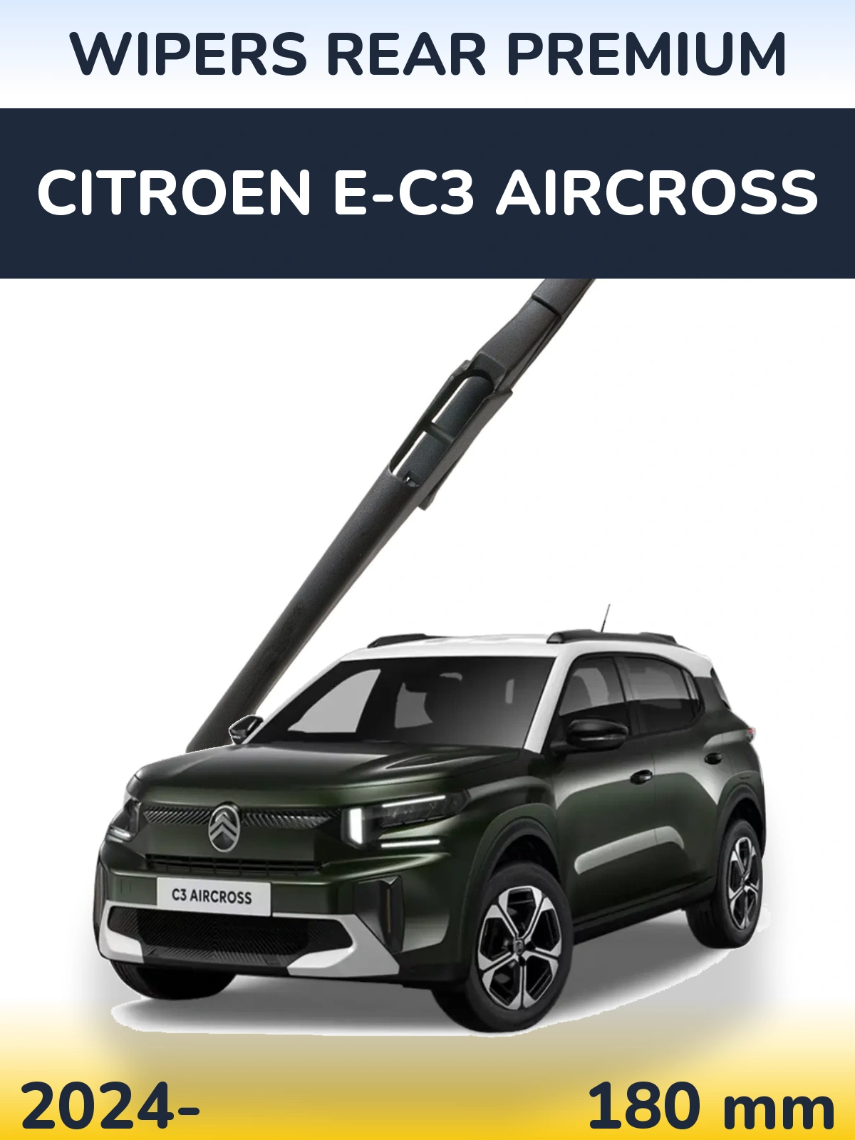 Tylna wycieraczka WIPERS REAR PREMIUM 180 mm do Citroen e-C3 Aircross 2024-2026