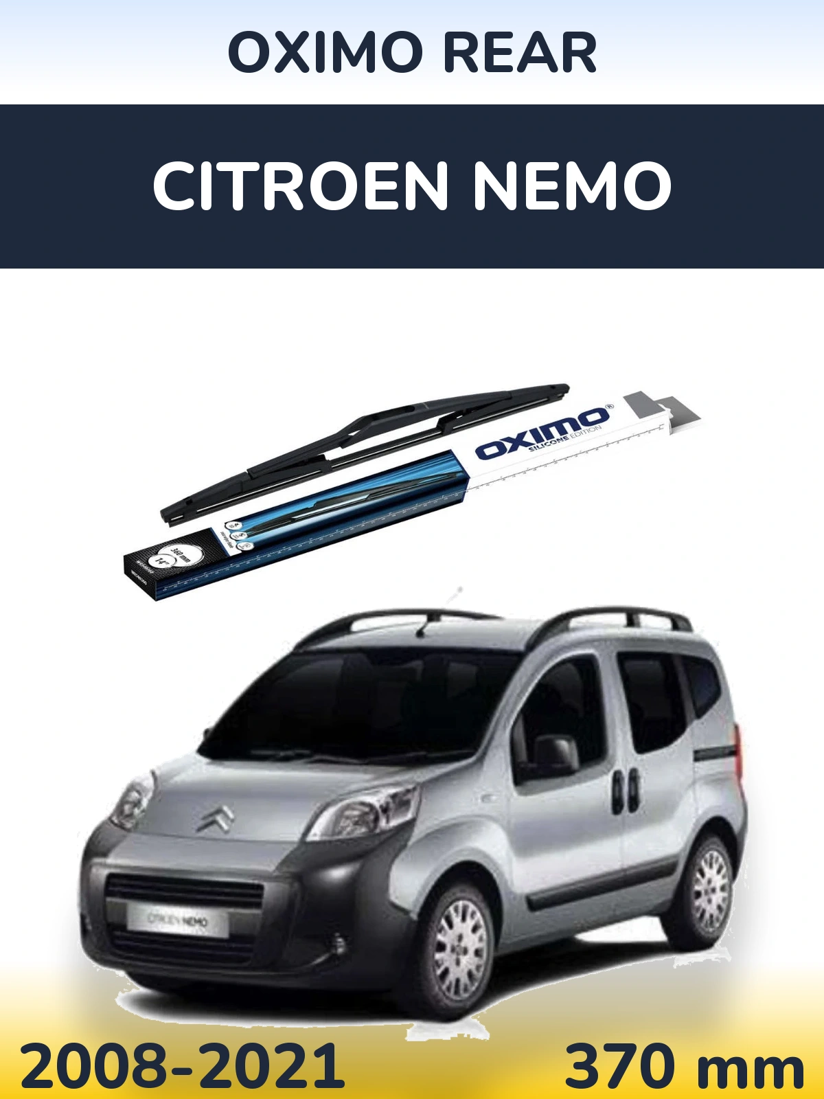 Tylna wycieraczka Oximo Rear 360 mm do Citroen Nemo 2008-2021