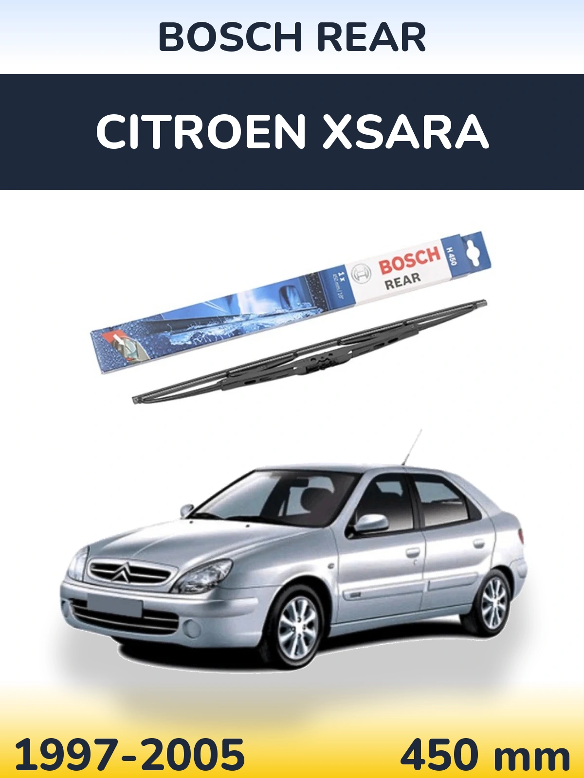 Tylna wycieraczka BOSCH Rear 450 mm do Citroen Xsara 1997-2005