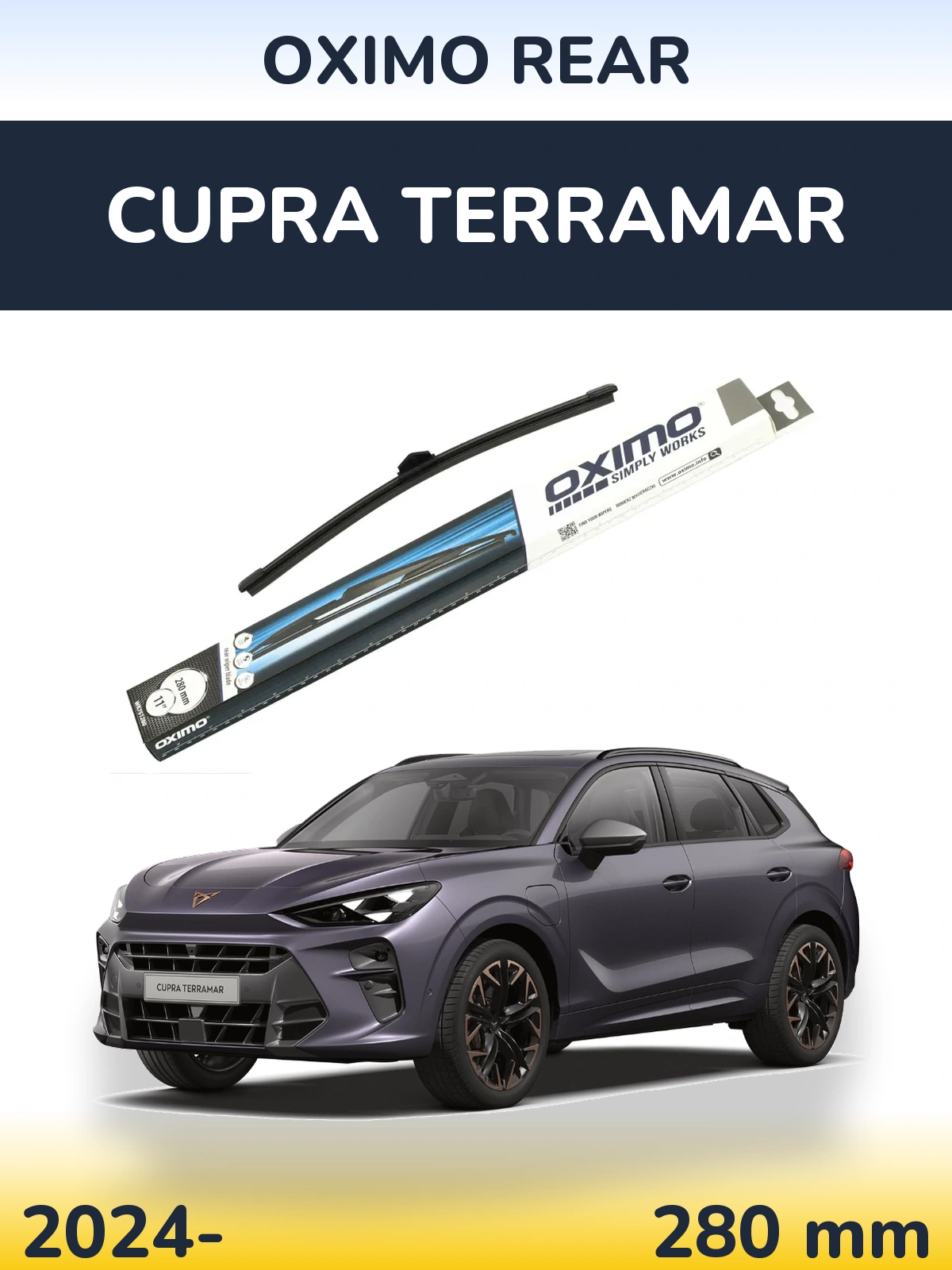 Tylna wycieraczka Oximo Rear 280 mm do Cupra Terramar 2024-2026