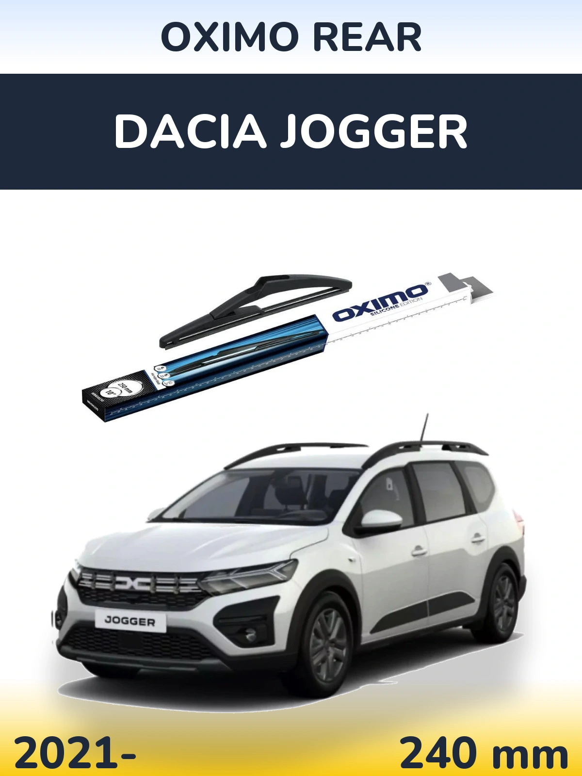 Tylna wycieraczka Oximo Rear 250 mm do Dacia Jogger 2021-2026