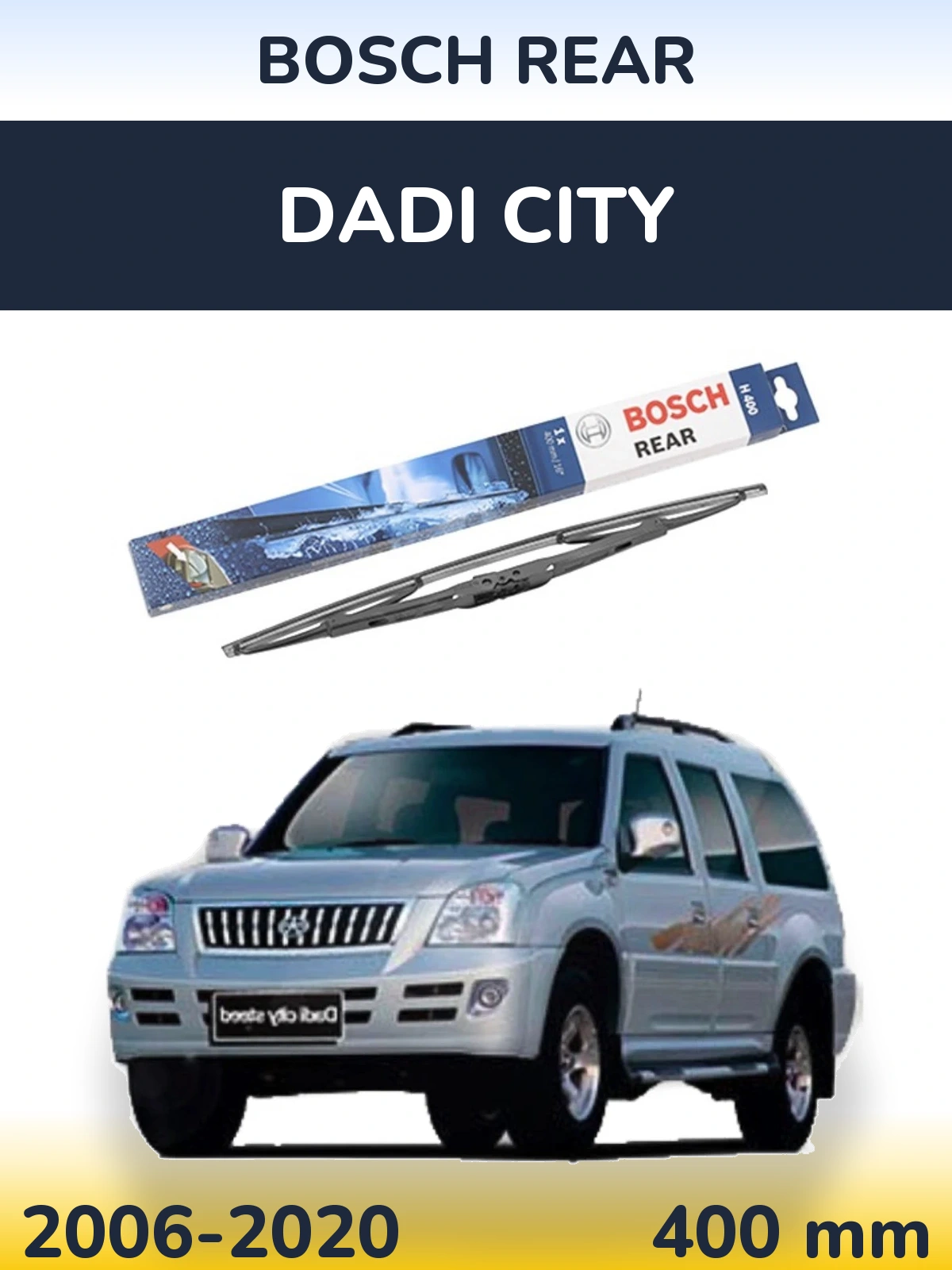 Tylna wycieraczka BOSCH Rear 400 mm do Dadi City 2006-2020